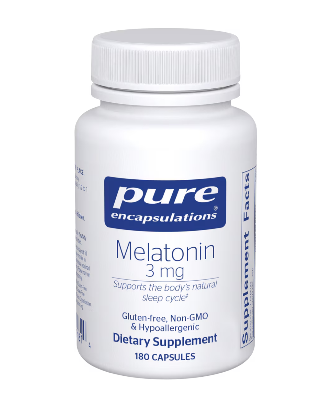 Pure Encapsulations Melatonin 3 Mg