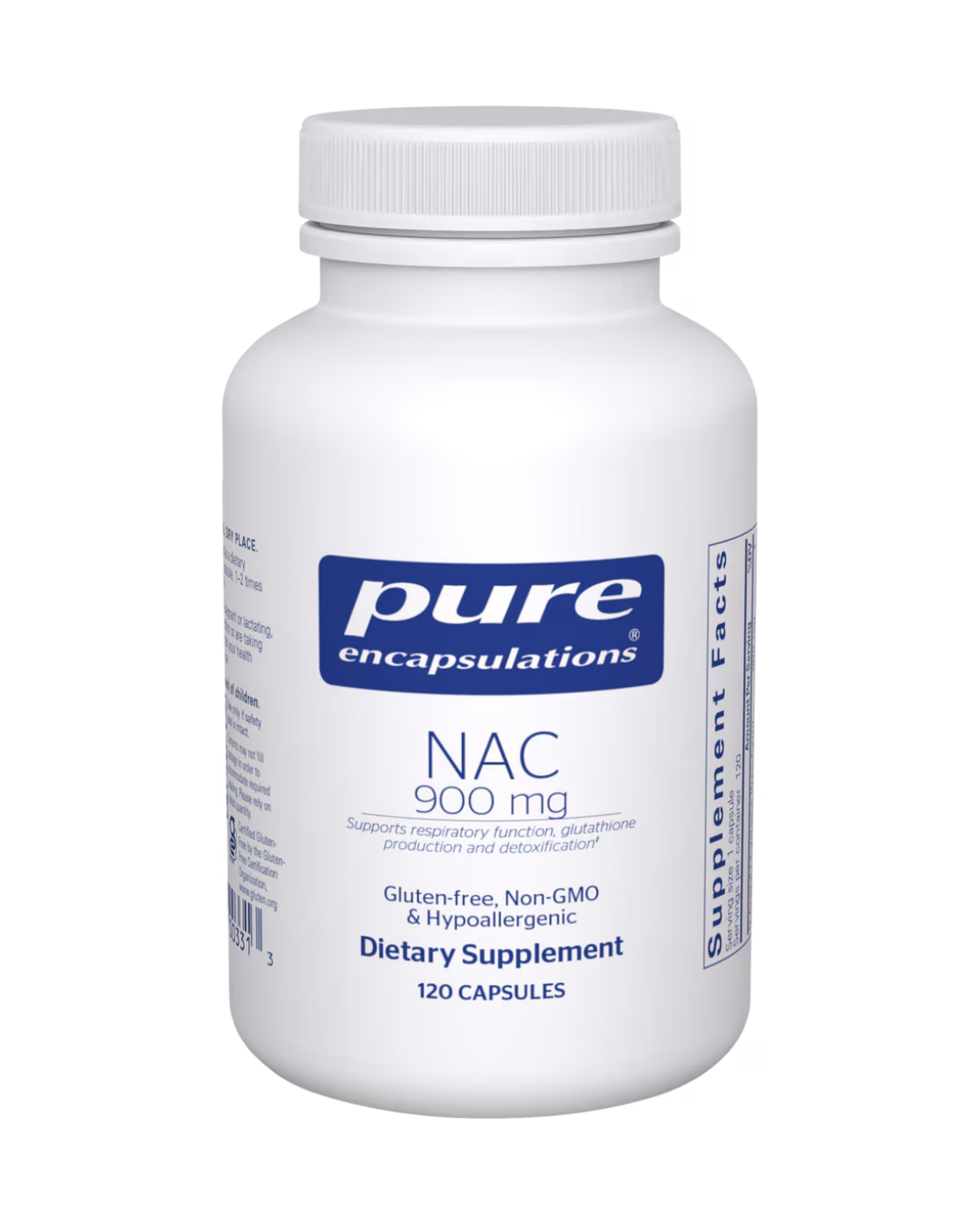 Pure Encapsulations NAC (n-acetyl-l-cysteine) 900 mg