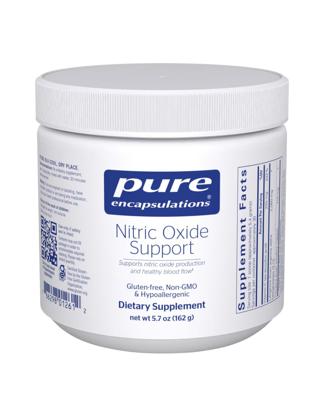 Pure Encapsulations Nitric Oxide Support 162 g