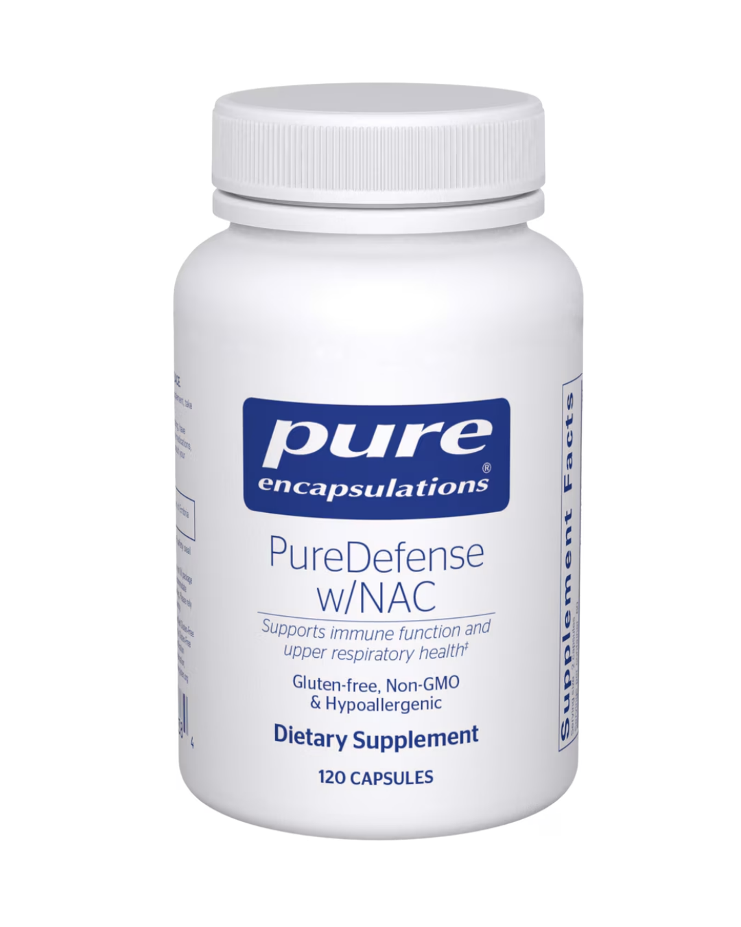 Pure Encapsulations PureDefense w/NAC 120's