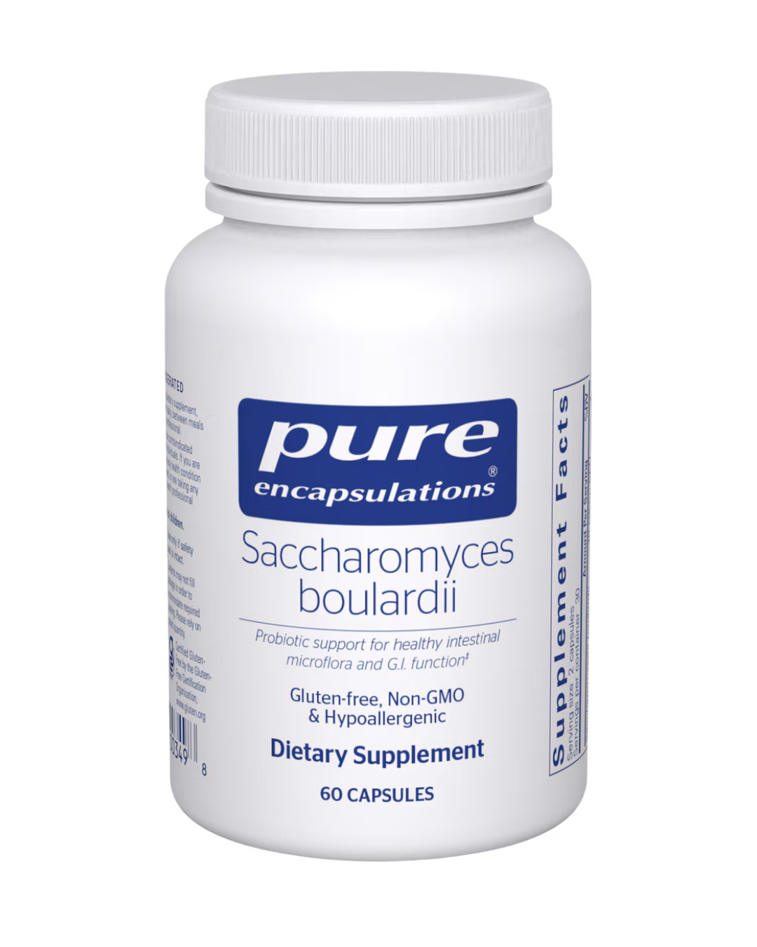 Pure Encapsulations Saccharomyces Boulardii 60's