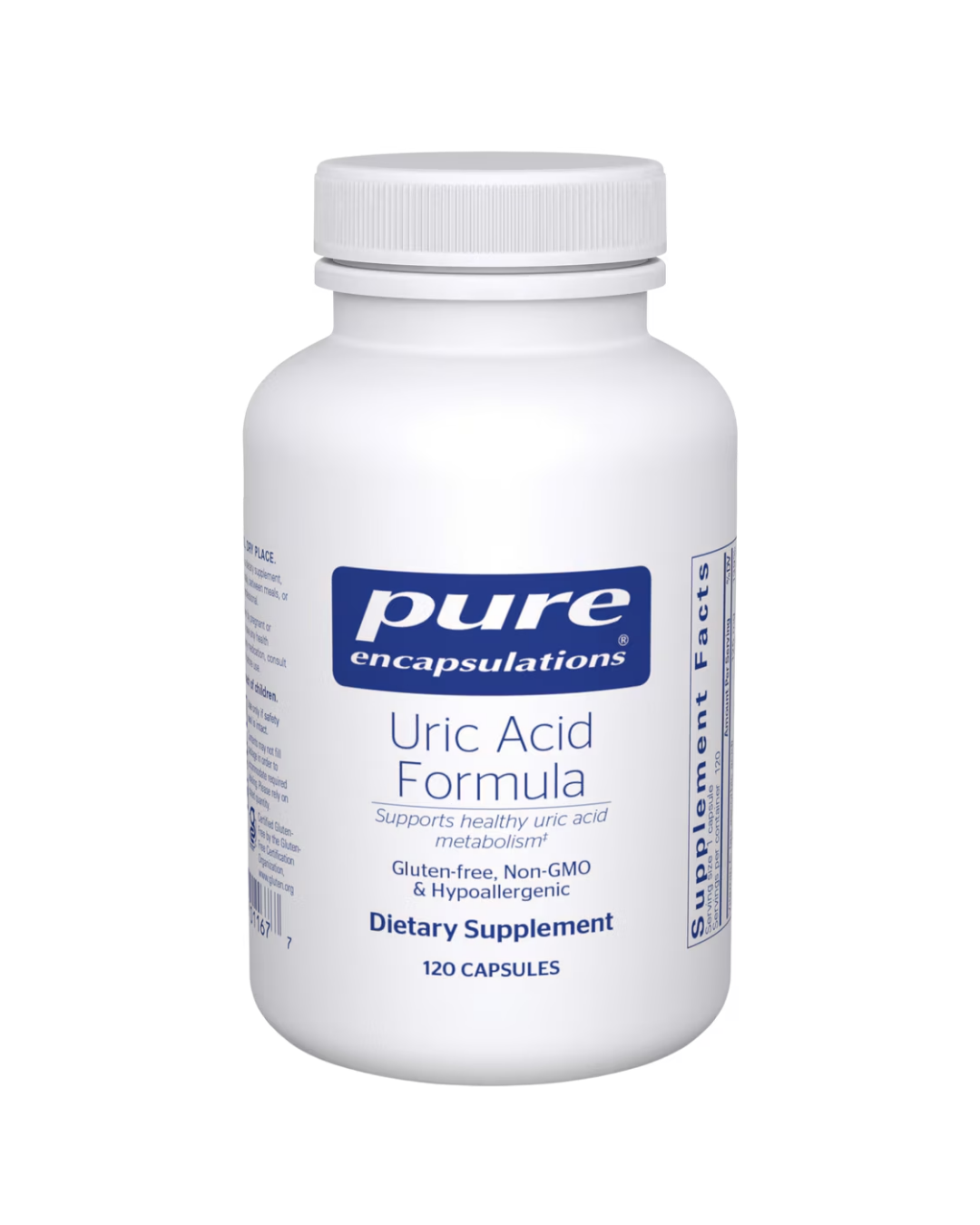 Pure Encapsulations Uric Acid Formula 120's