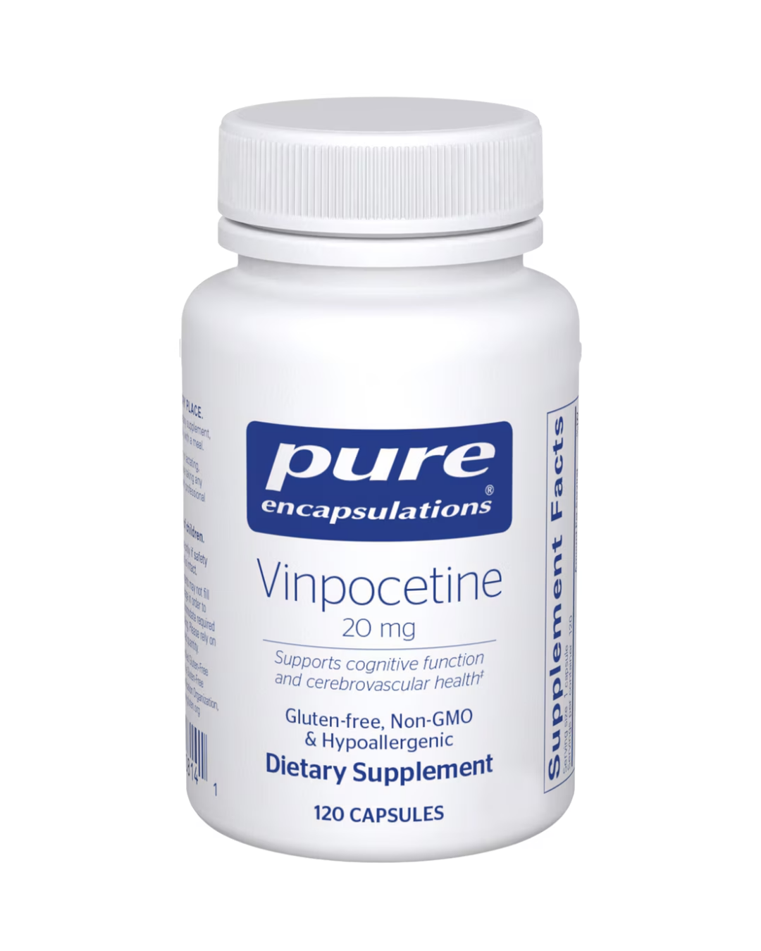 Pure Encapsulations Vinpocetine 20 mg. 120's