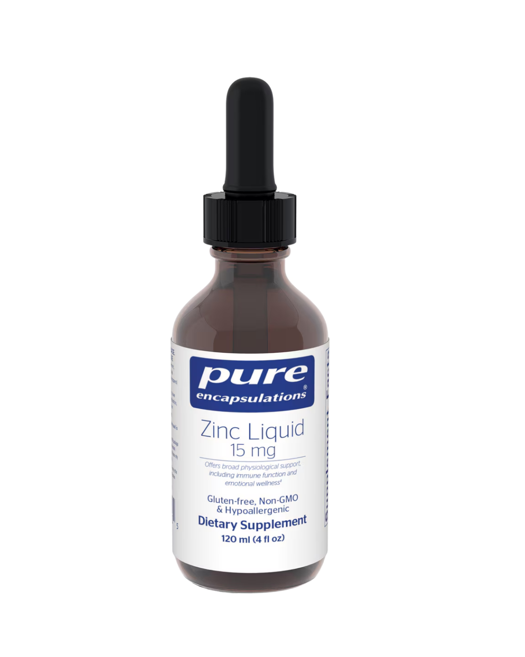 Pure Encapsulations Zinc liquid 15 mg 120 ml