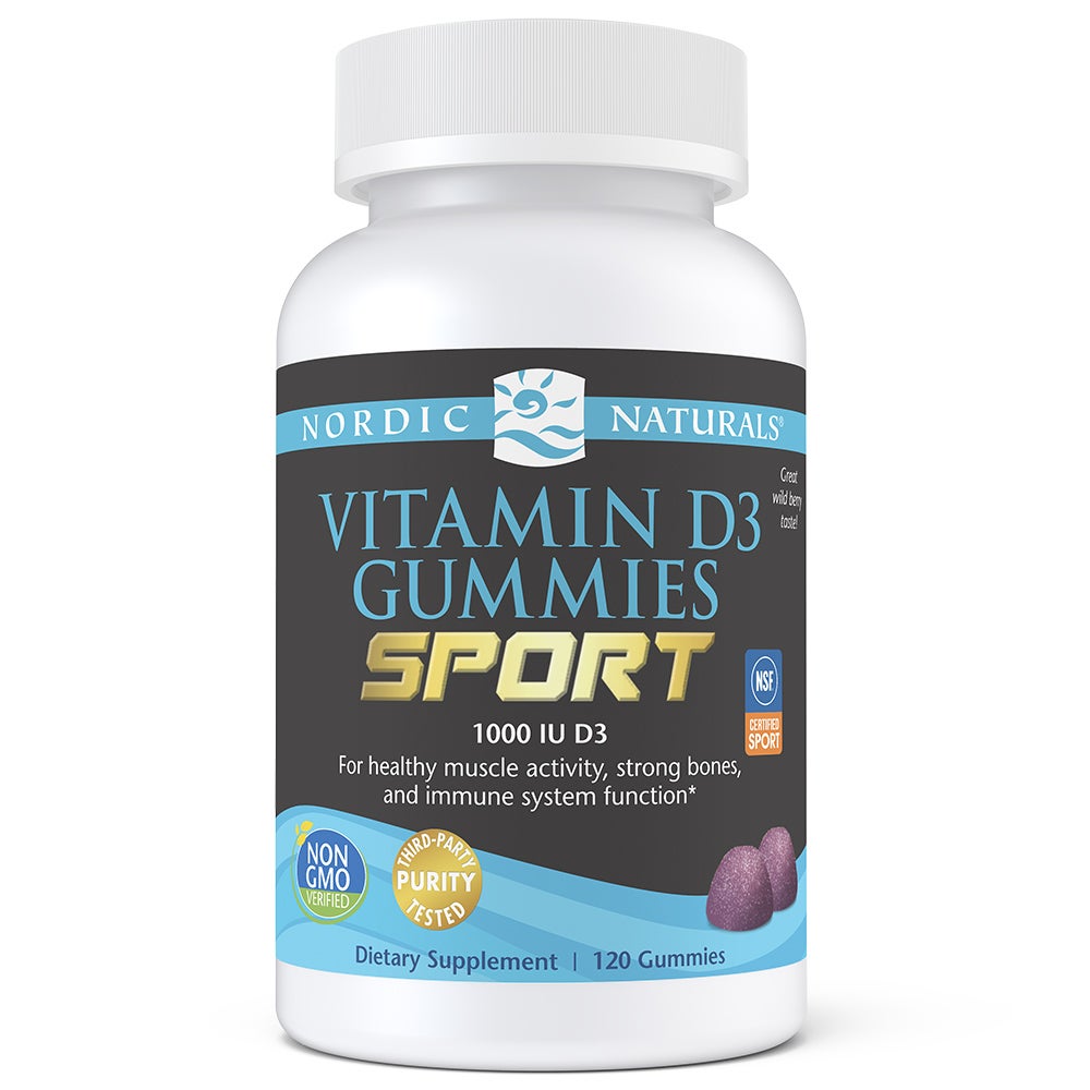 NORDIC NATURALS Vitamin D3 Gummies Sport