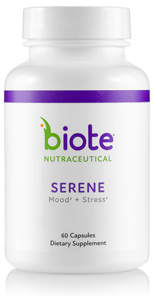 Biote Serene — calming supplement promoting mood balance and stress relief