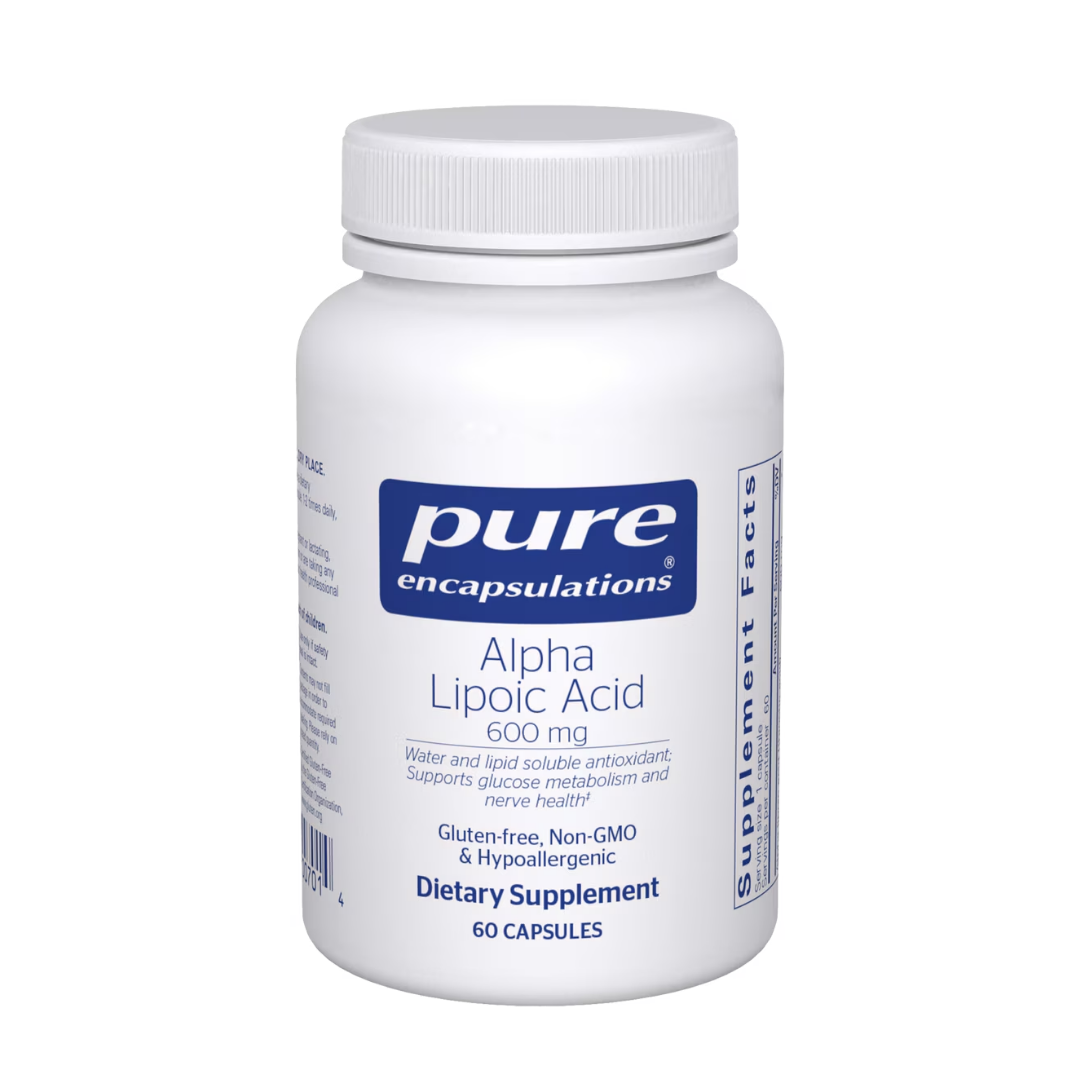 Pure Encapsulations Alpha Lipoic Acid 600 mg