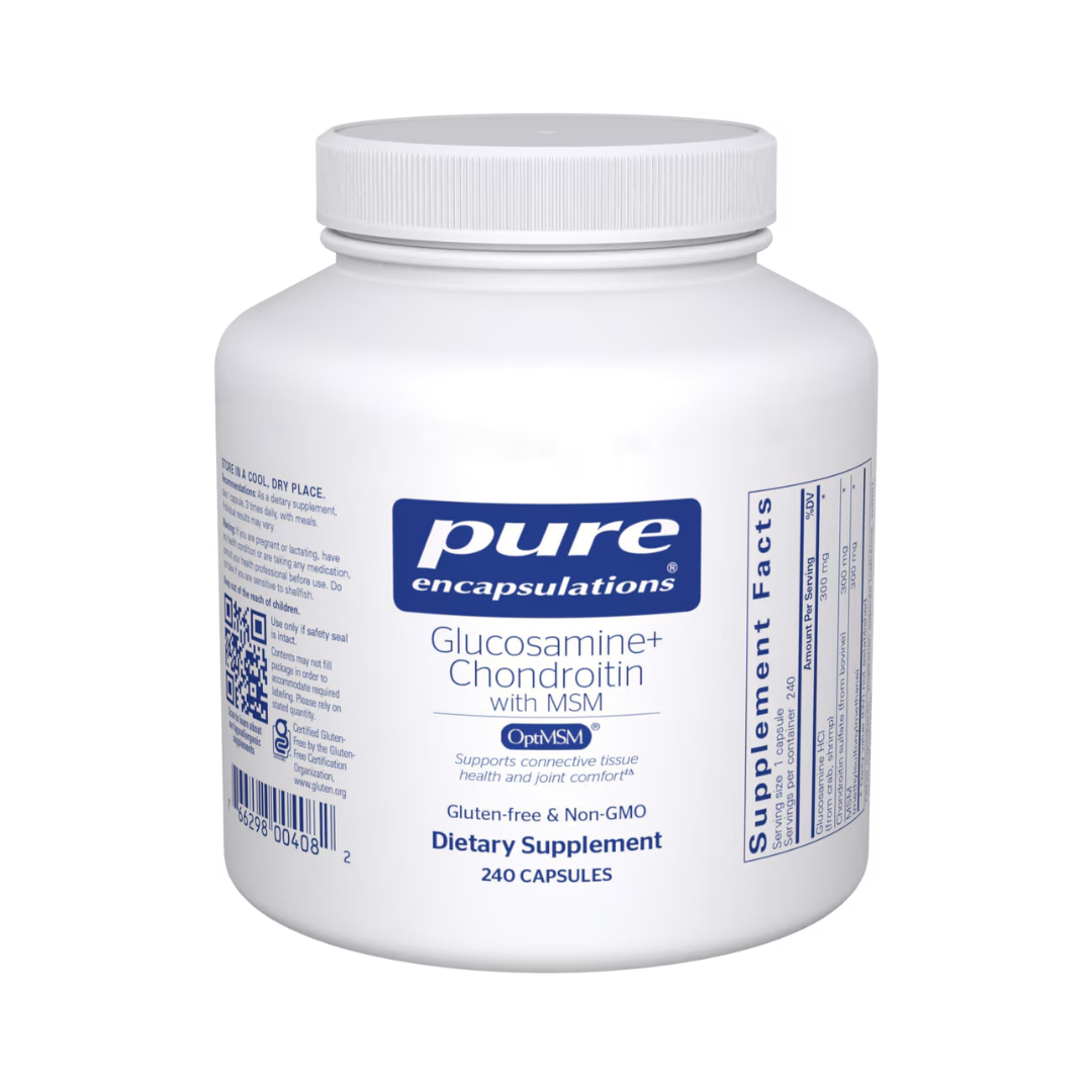 Pure Encapsulations Glucosamine Chondroitin with MSM