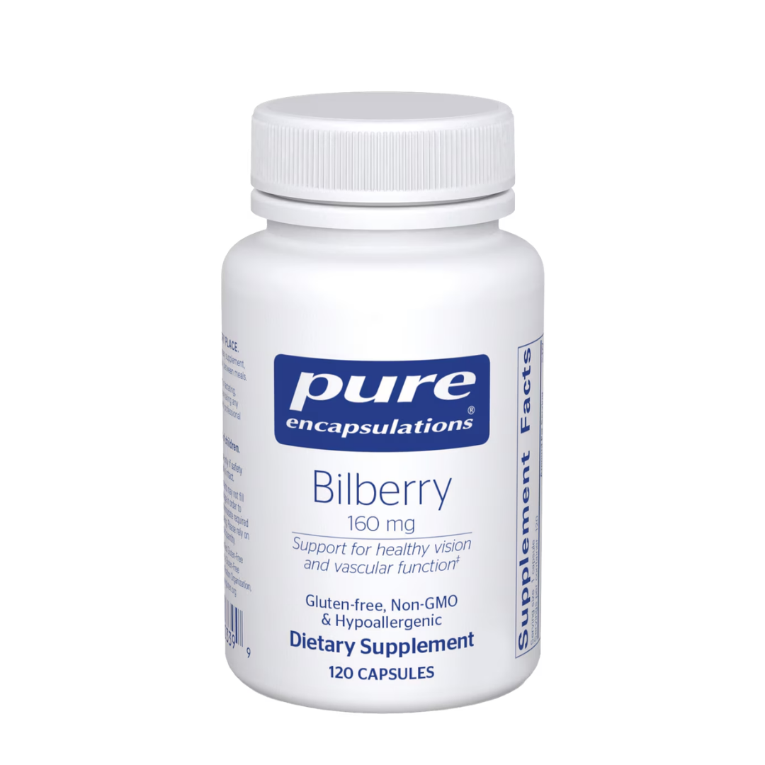 Pure Encapsulations Bilberry 160 mg 120's