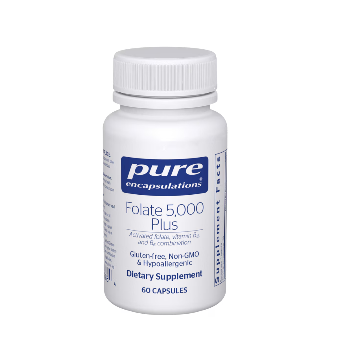 Pure Encapsulations Folate 5,000 Plus