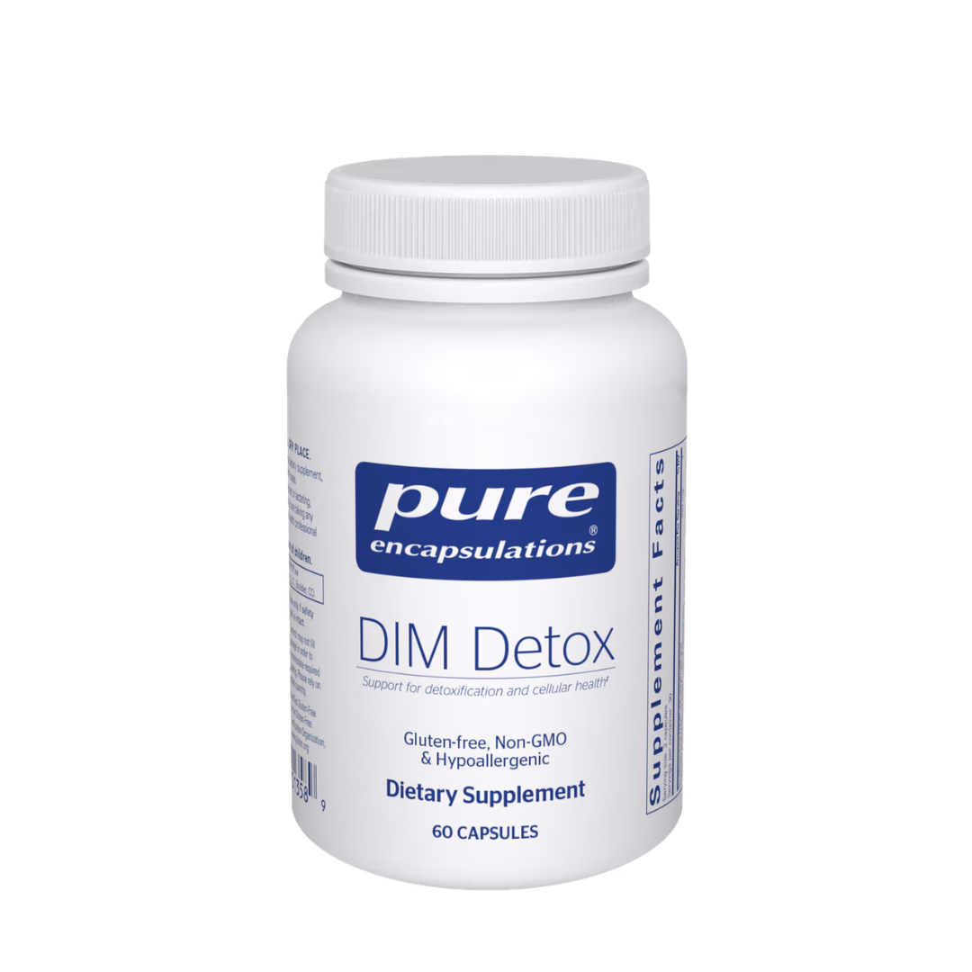Pure Encapsulations DIM Detox supporting hormone metabolism and detoxification