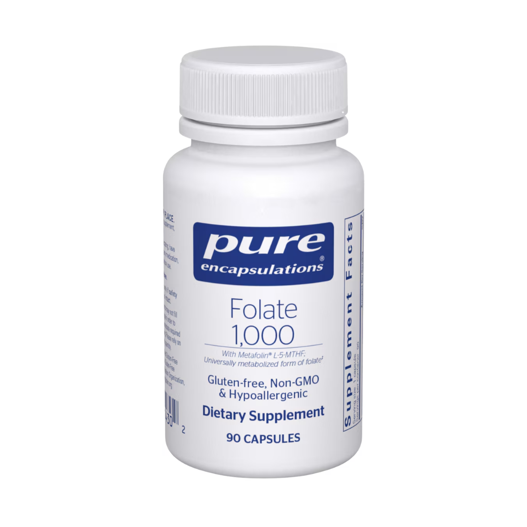 Pure Encapsulations Folate 1000 90's