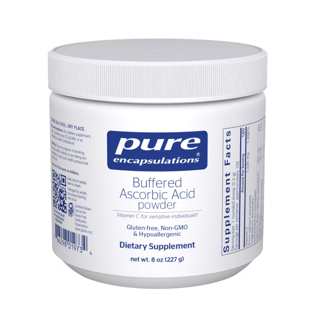 Pure Encapsulations Buffered Ascorbic Acid powder 227 g