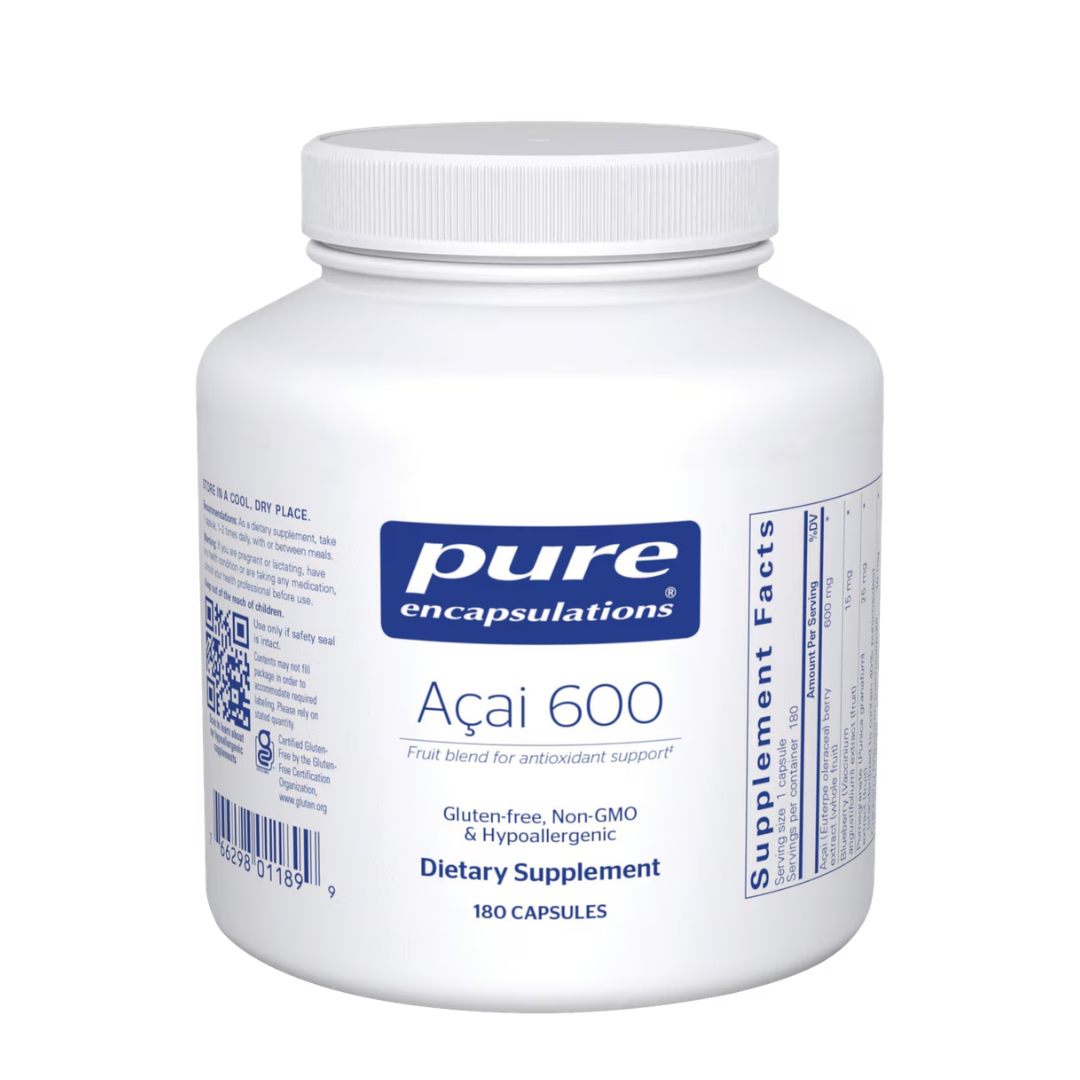 Pure Encapsulations Açai 600 180's