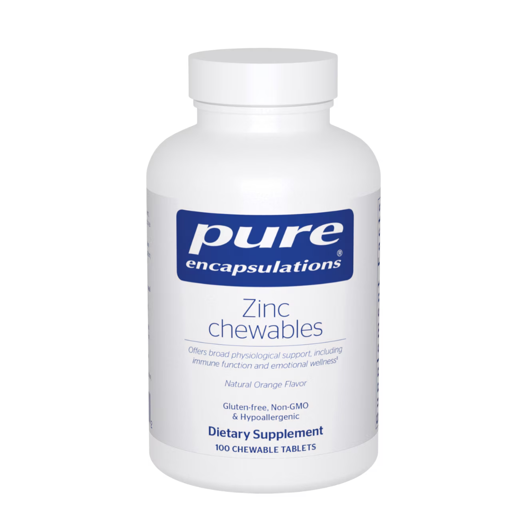Pure Encapsulations Zinc chewables