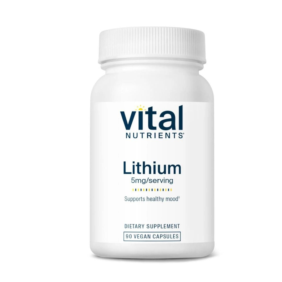 Vital Nutrients Lithium orotate 5mg