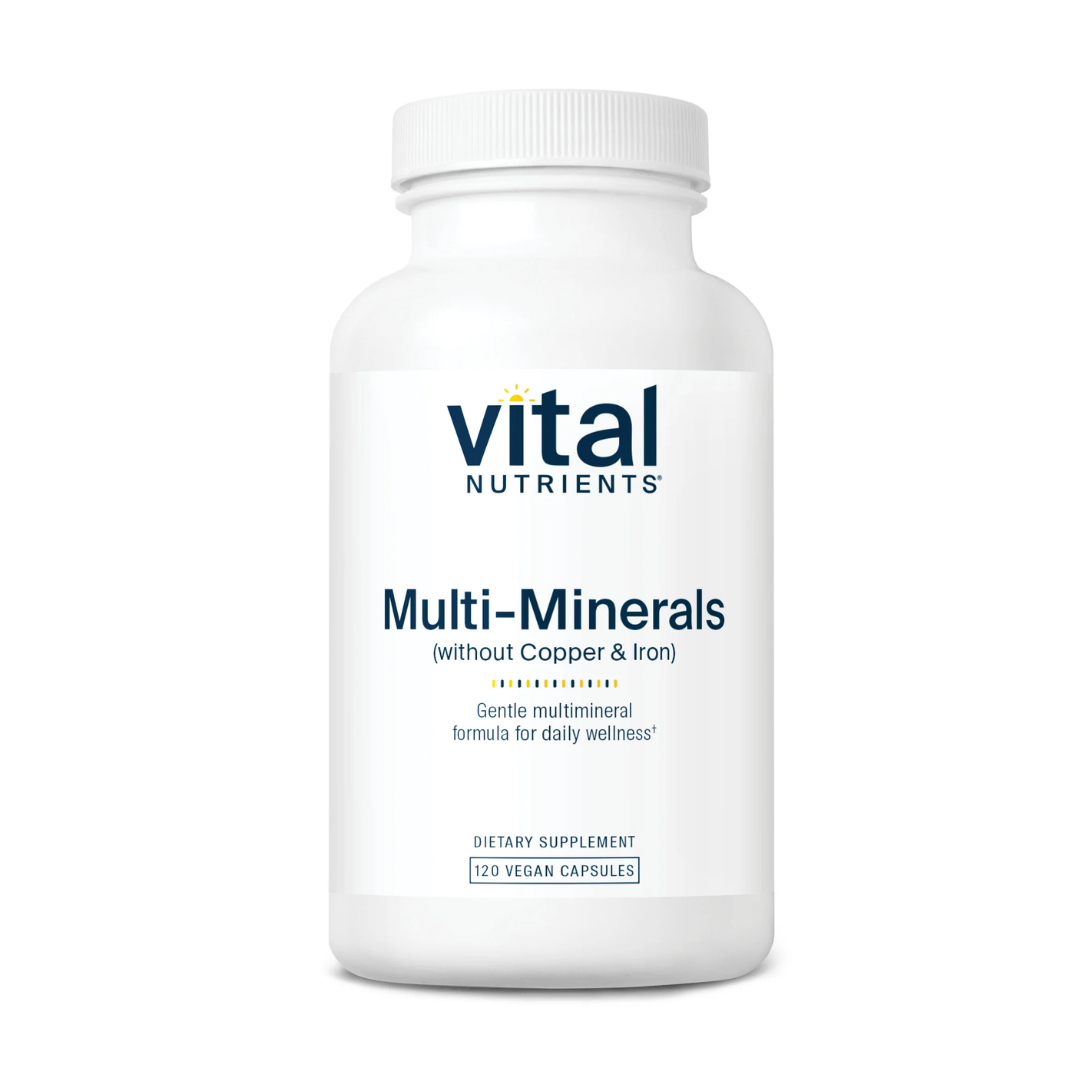 Vital Nutrients Multi-Minerals Citrate/Malate Formula (No Copper or Iron)
