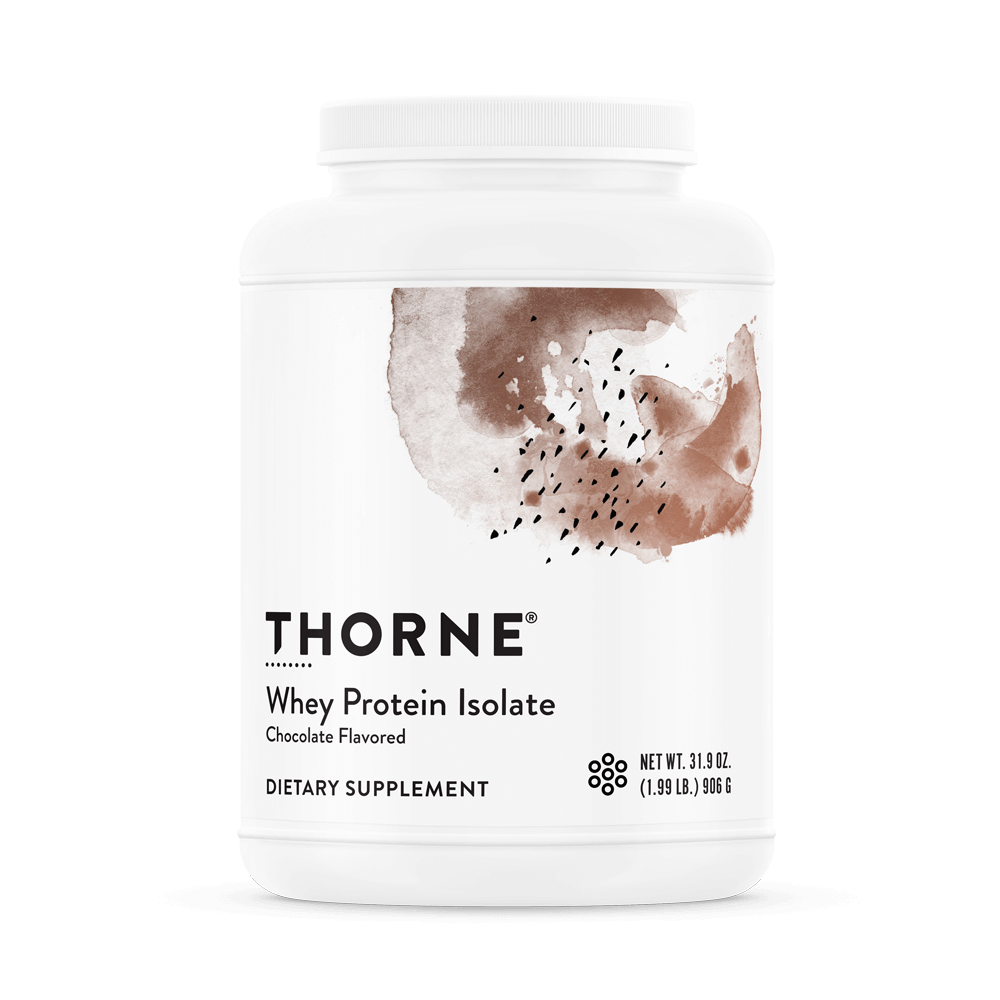 THORNE Whey Protein Isolate Chocolate NSF