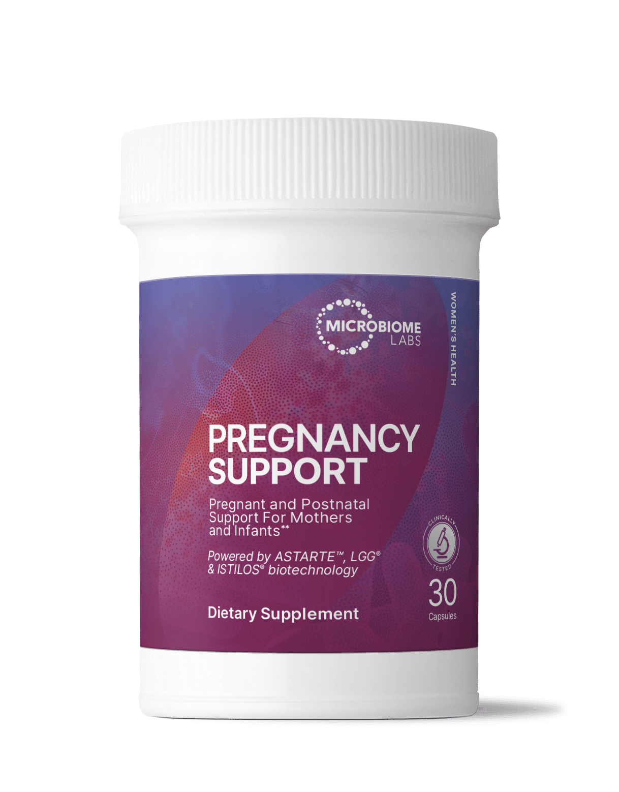 Microbiome Labs Pregnancy Support prenatal supplement — maternal nutrition & gut support