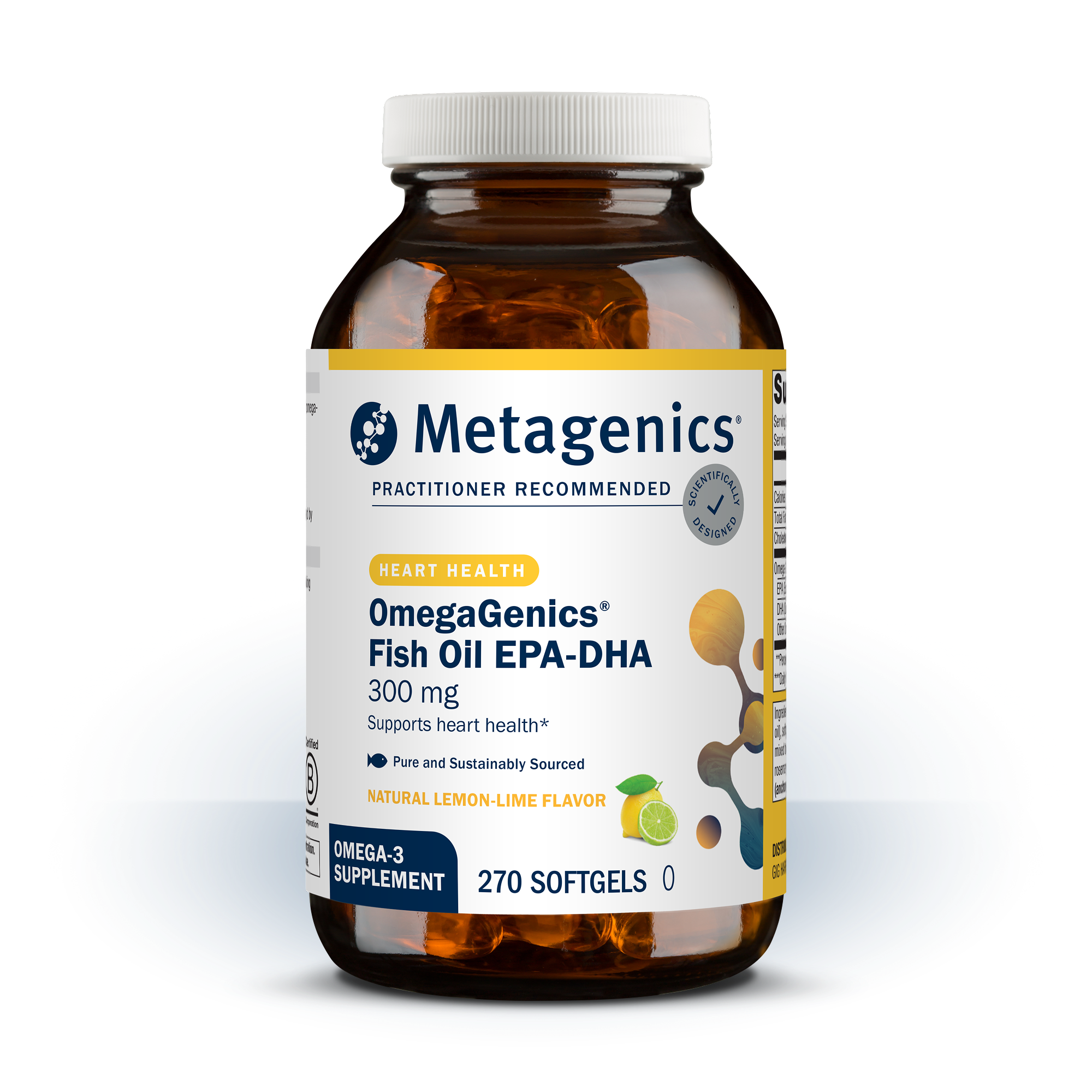 METAGENICS OmegaGenics Fish Oil EPA-DHA 300 mg | Hasan Mirza, MD