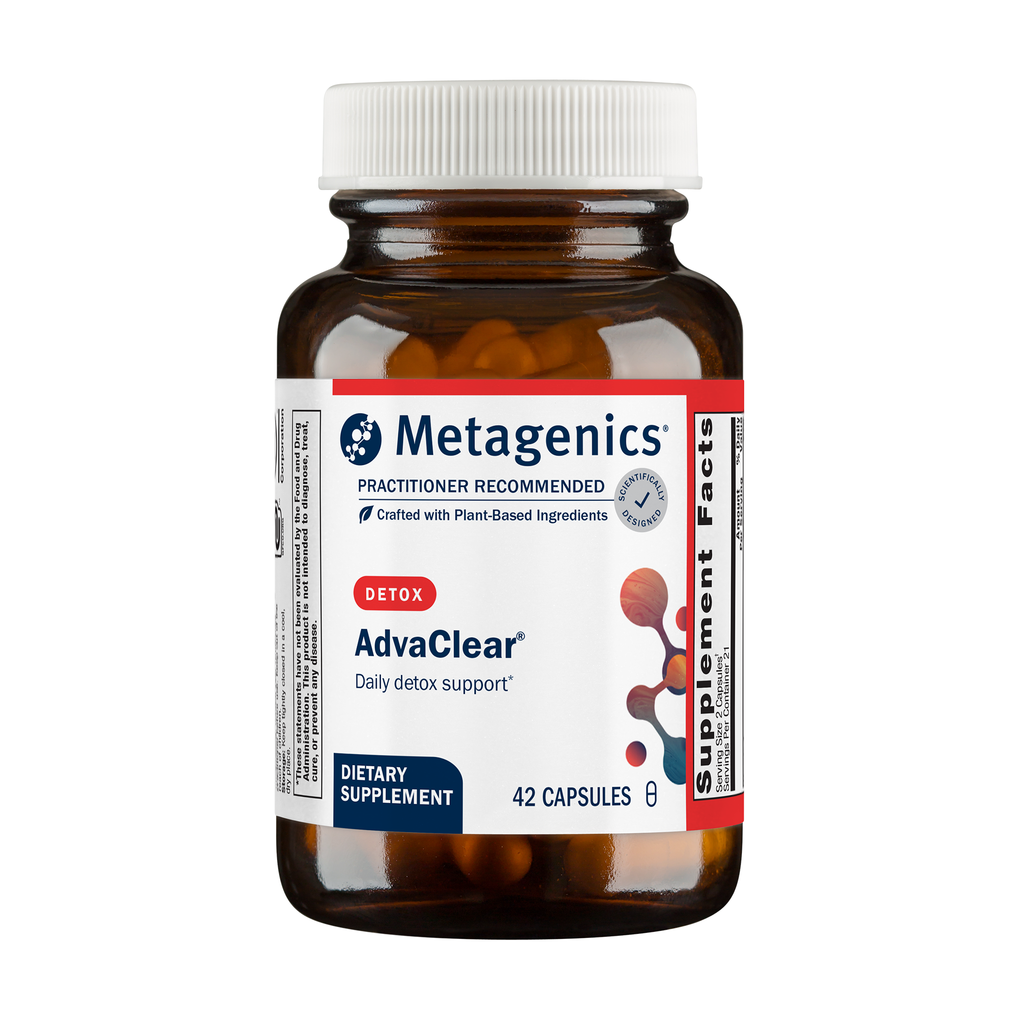 METAGENICS AdvaClear® Liver Health Supplement