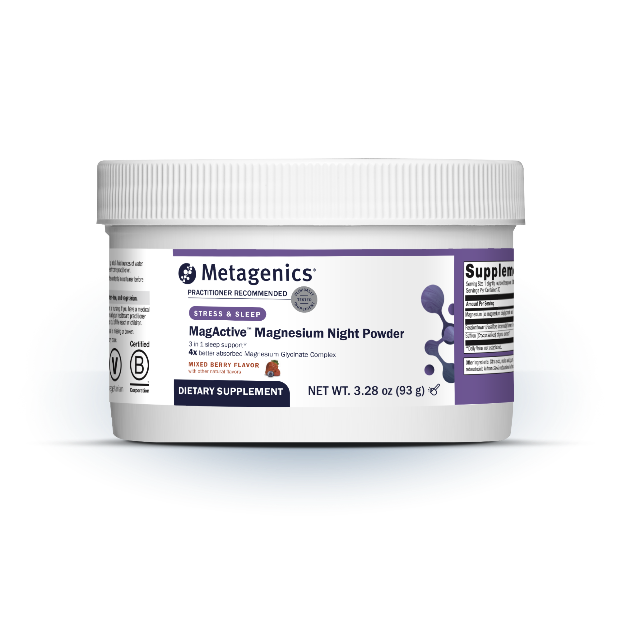 METAGENICS MagActive Magnesium Night Powder