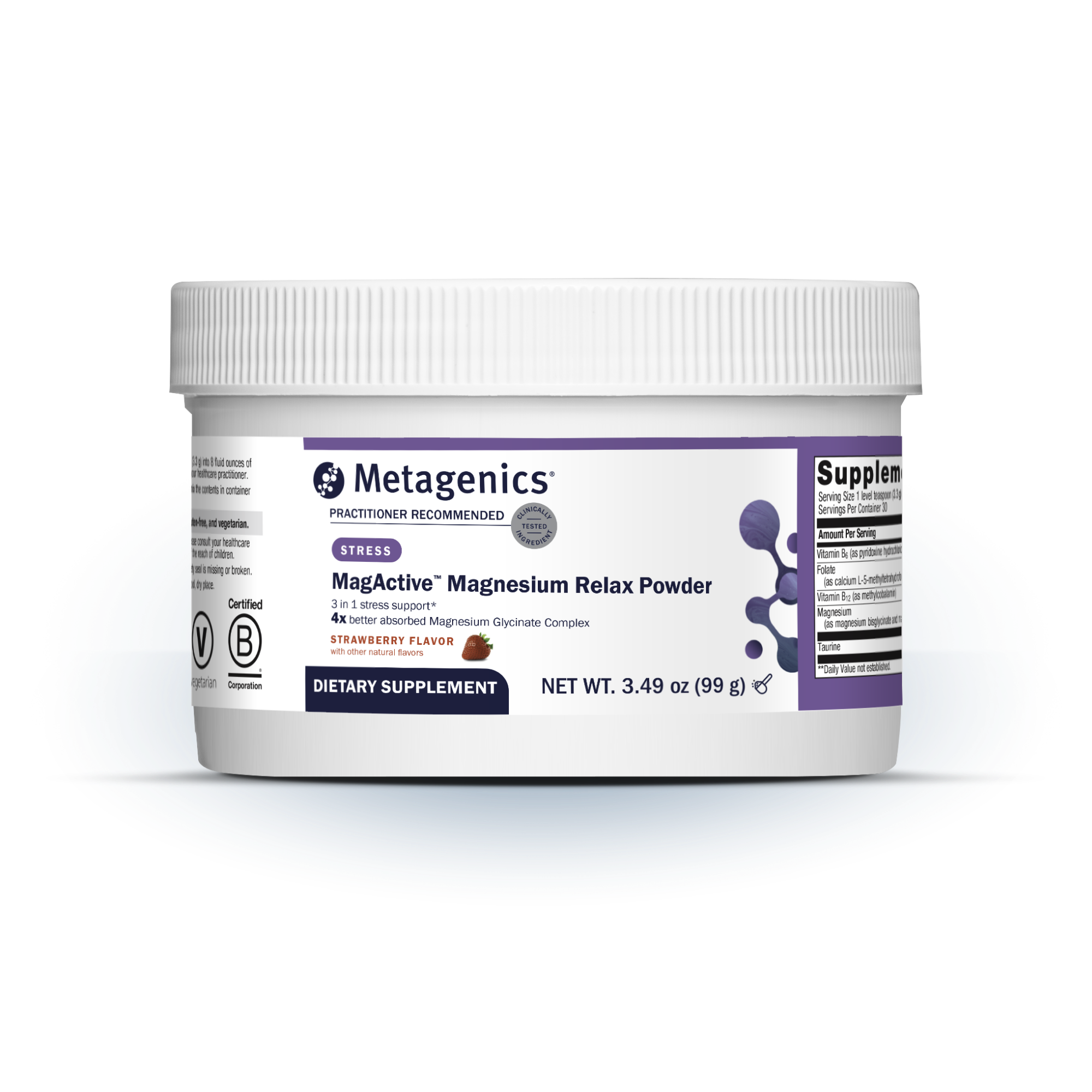 METAGENICS MagActive Magnesium Relax Powder