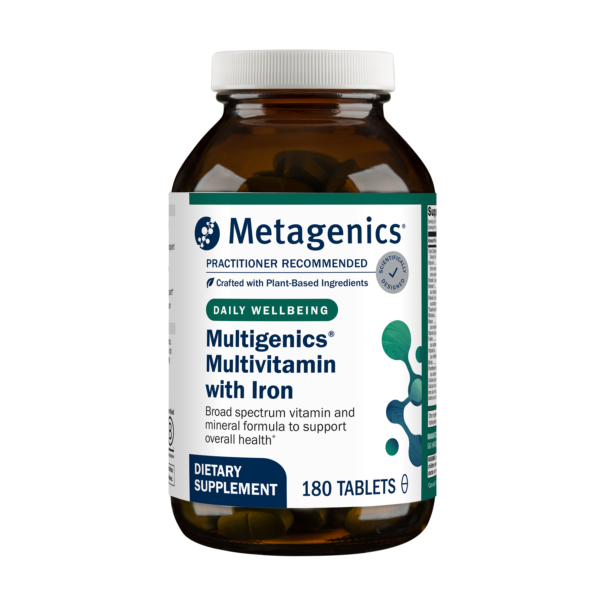 METAGENICS Multigenics Multivitamin with Iron | Hasan Mirza, MD