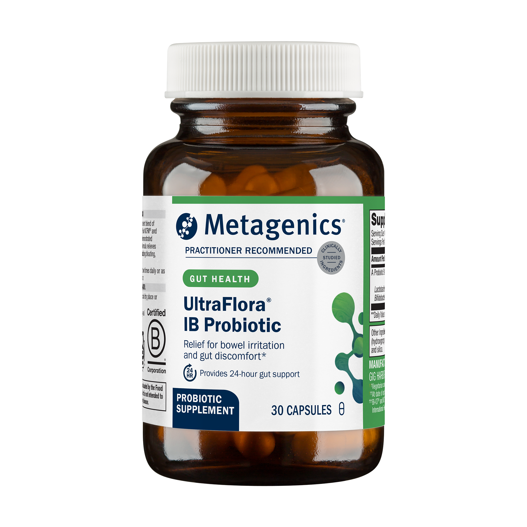 METAGENICS UltraFlora IB Probiotic | Hasan Mirza, MD