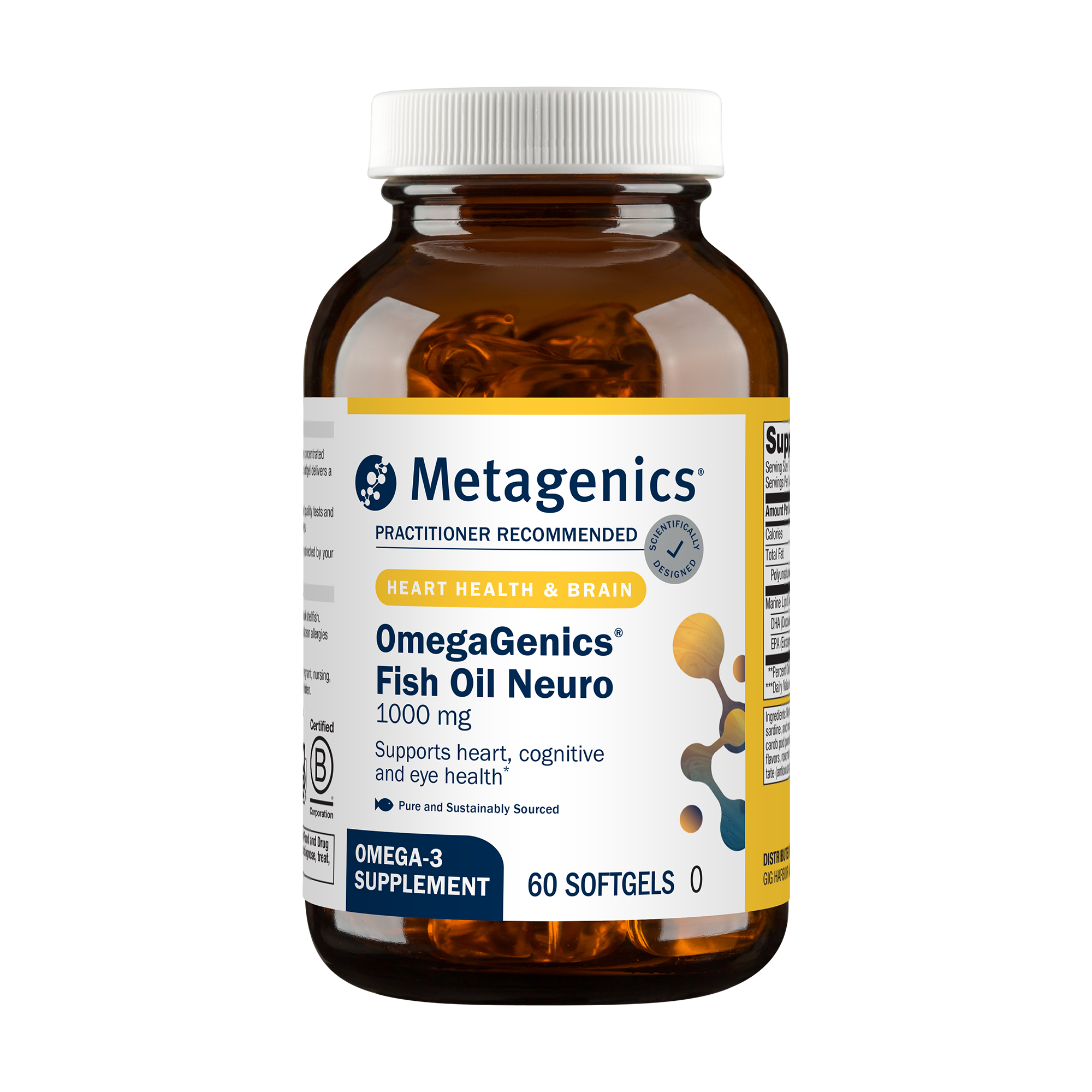METAGENICS OmegaGenics Fish Oil Neuro 1000 mg | Hasan Mirza, MD