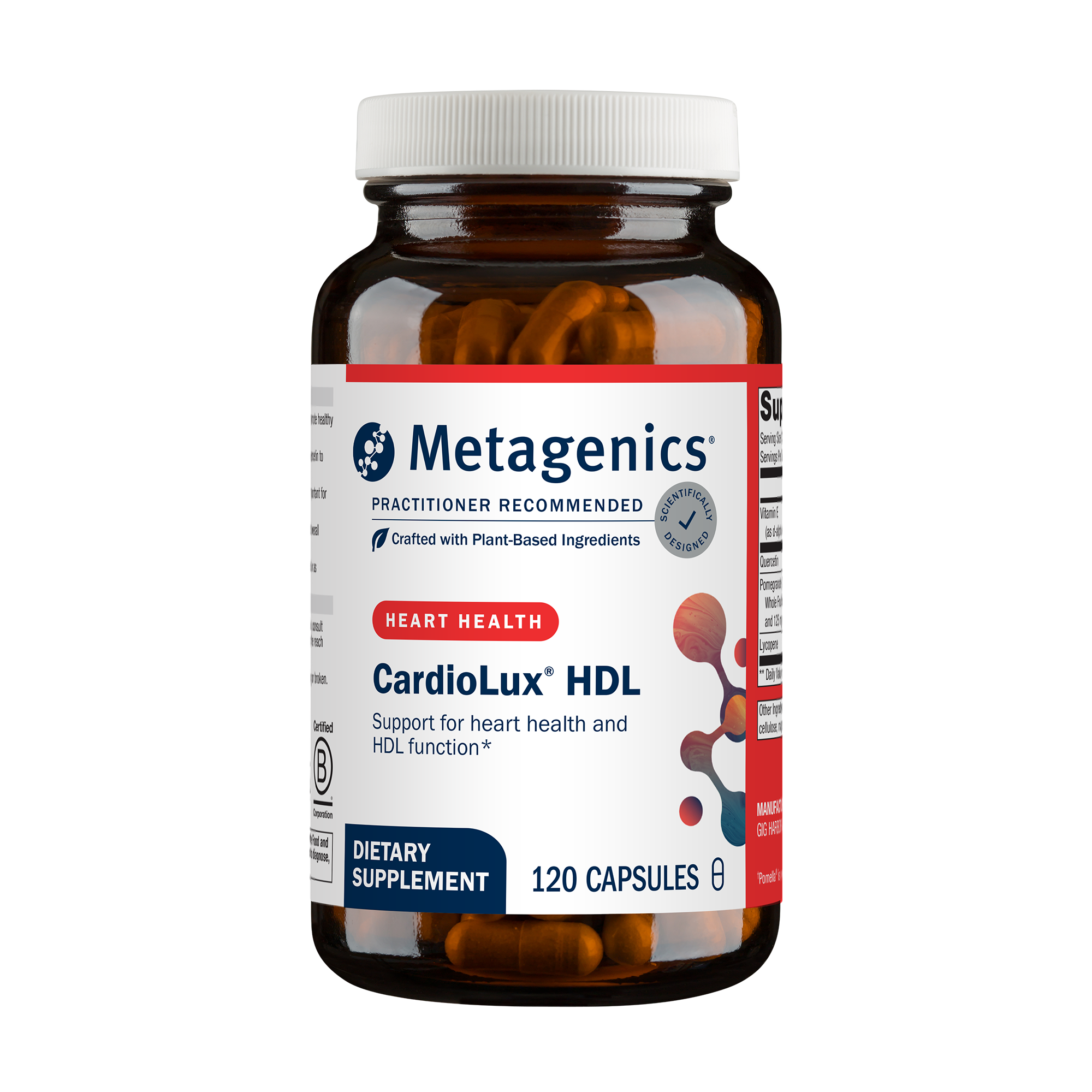 METAGENICS CardioLux HDL Cholesterol Supplement | Hasan Mirza, MD
