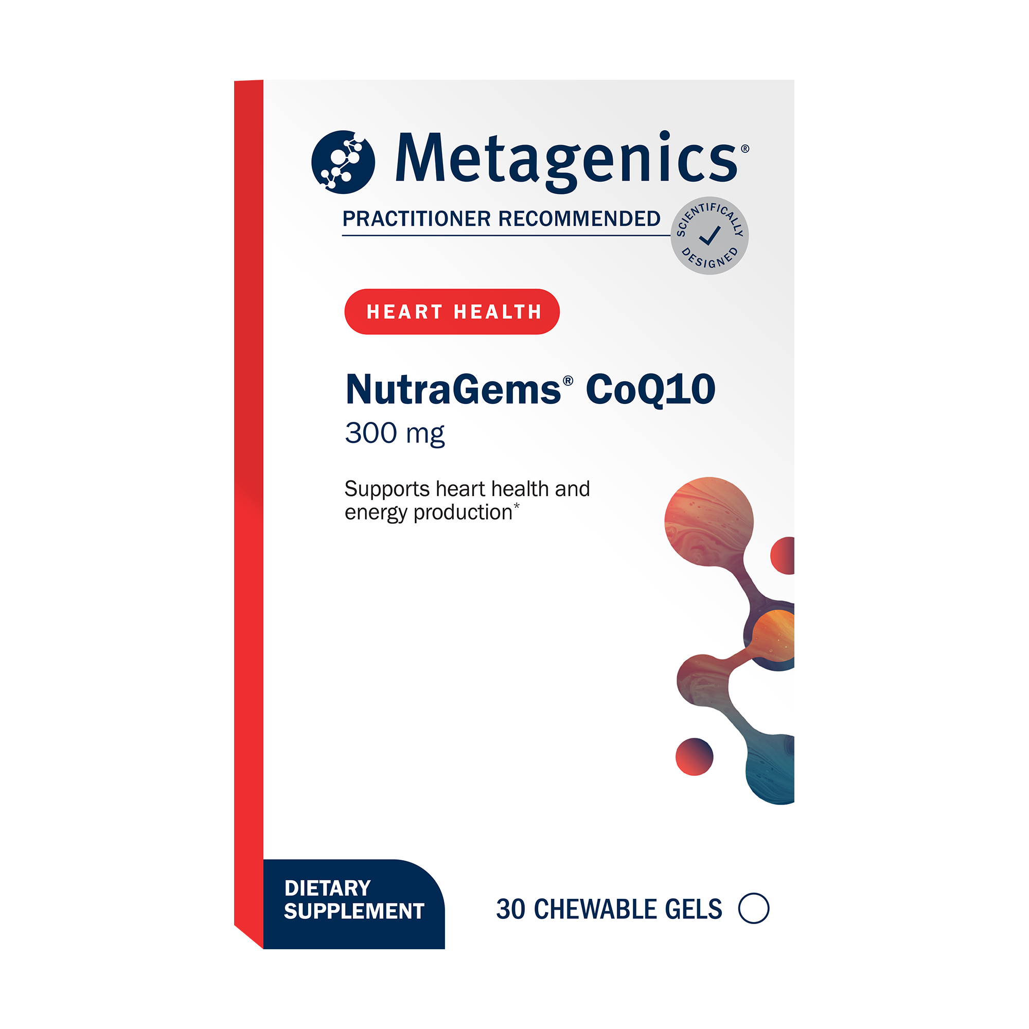 METAGENICS NutraGems CoQ10 300 mg | Hasan Mirza, MD