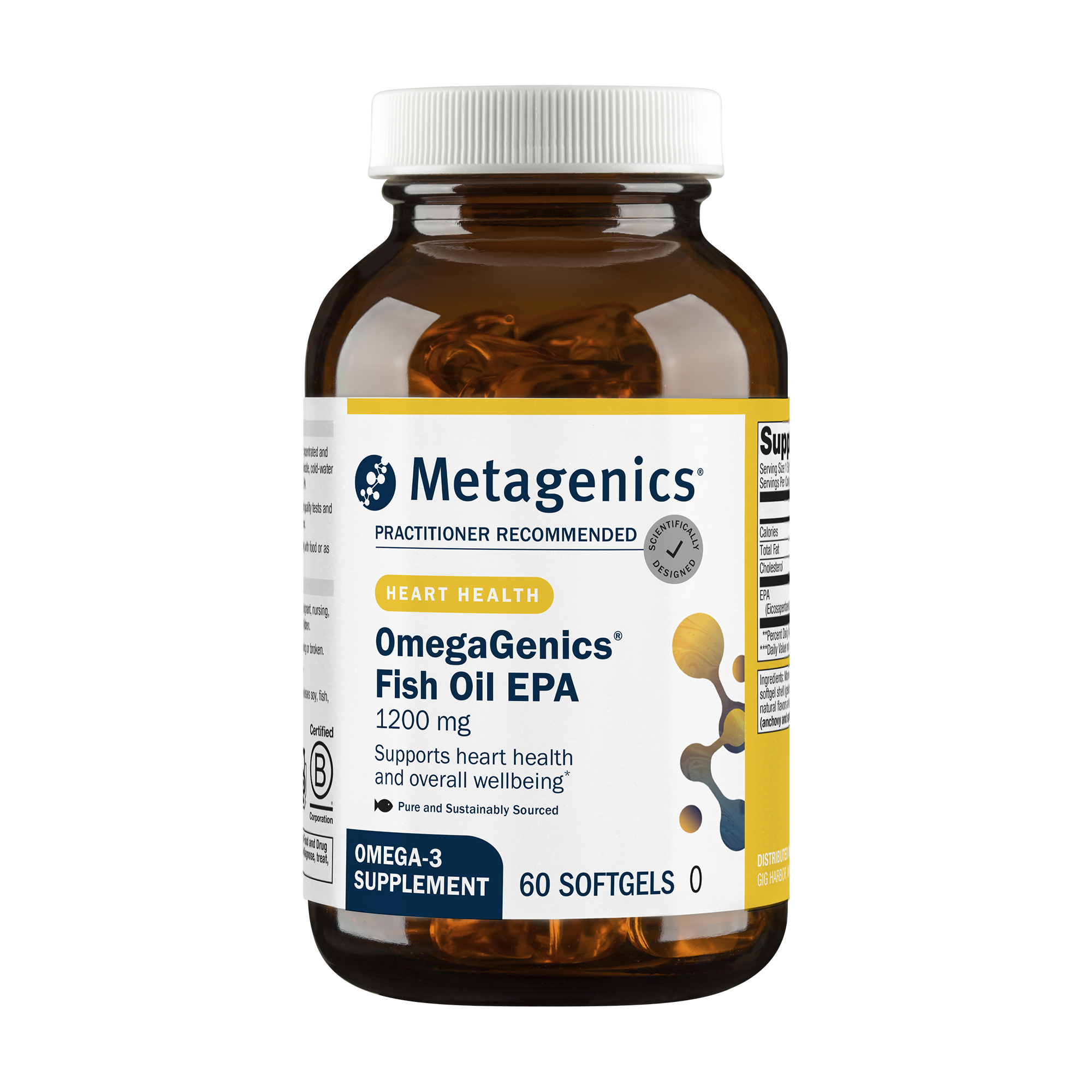 METAGENICS OmegaGenics Fish Oil EPA 1200 mg | Hasan Mirza, MD