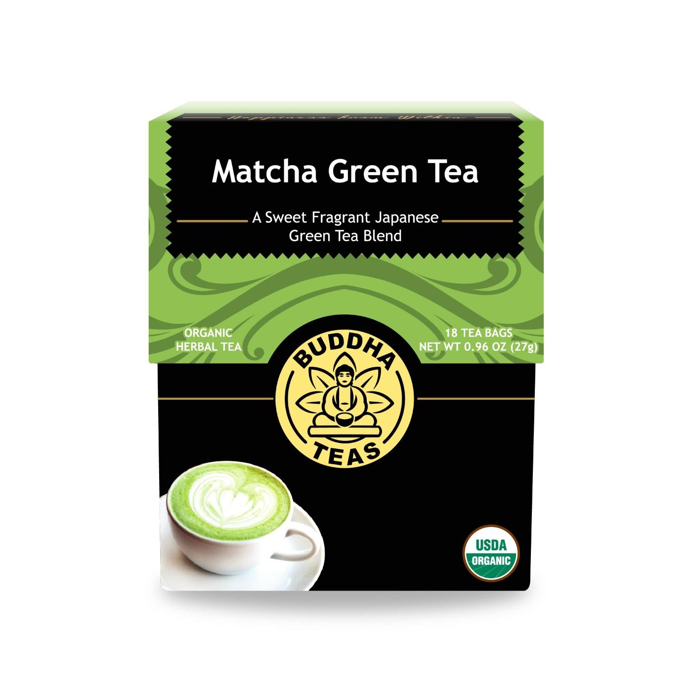 Buddha Teas - Matcha Green Tea 18 Bags