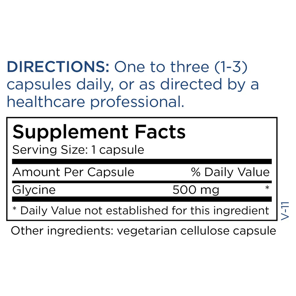 Metabolic Maintenance® - Glycine Capsules