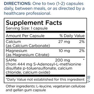 Metabolic Maintenance® - SAMe 200 mg