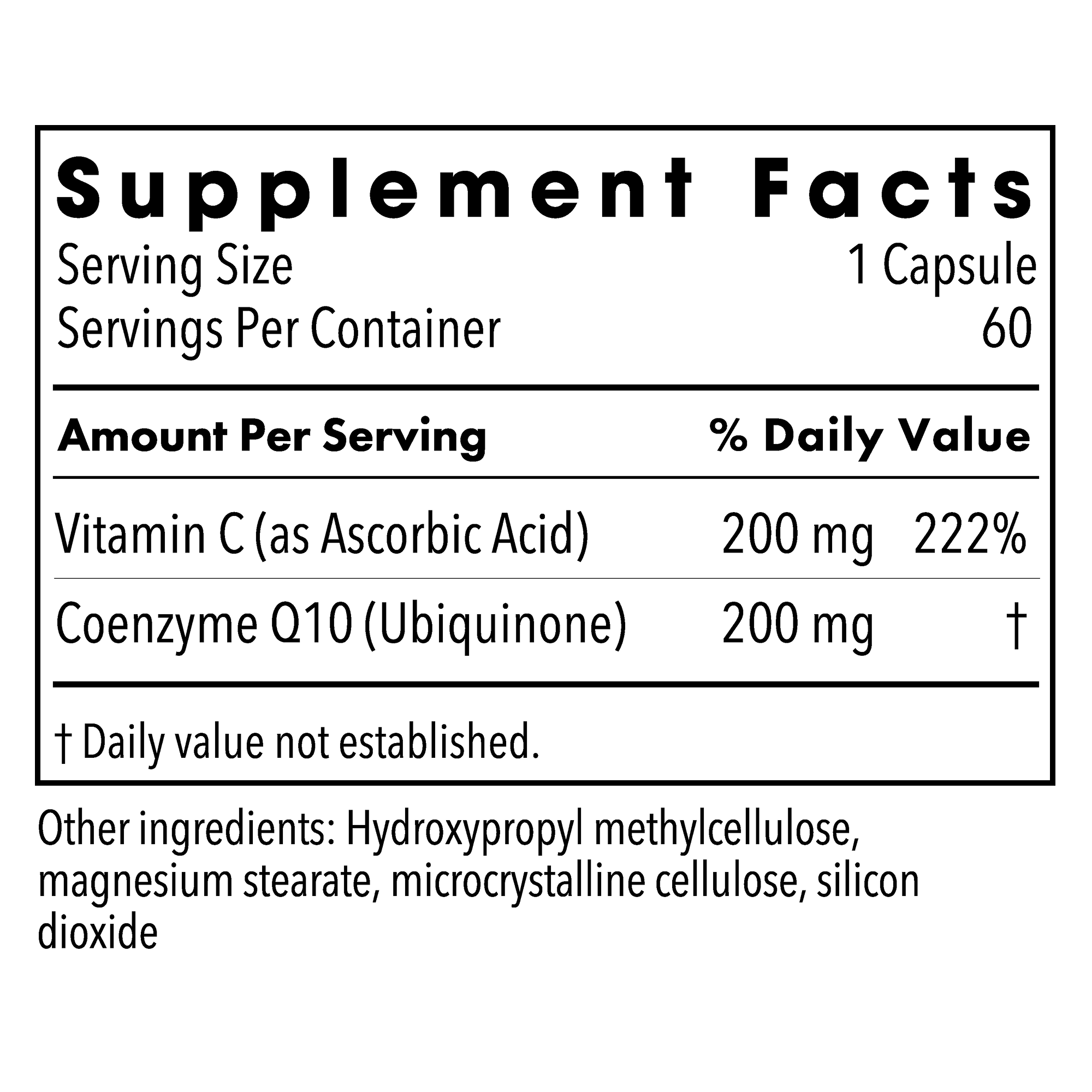 Metabolic Maintenance® - CoQ10 200 mg