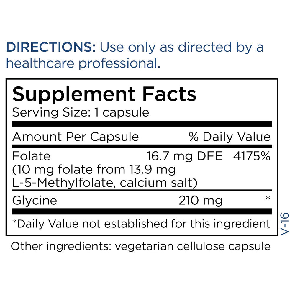 Metabolic Maintenance® - L-Methylfolate 10 mg