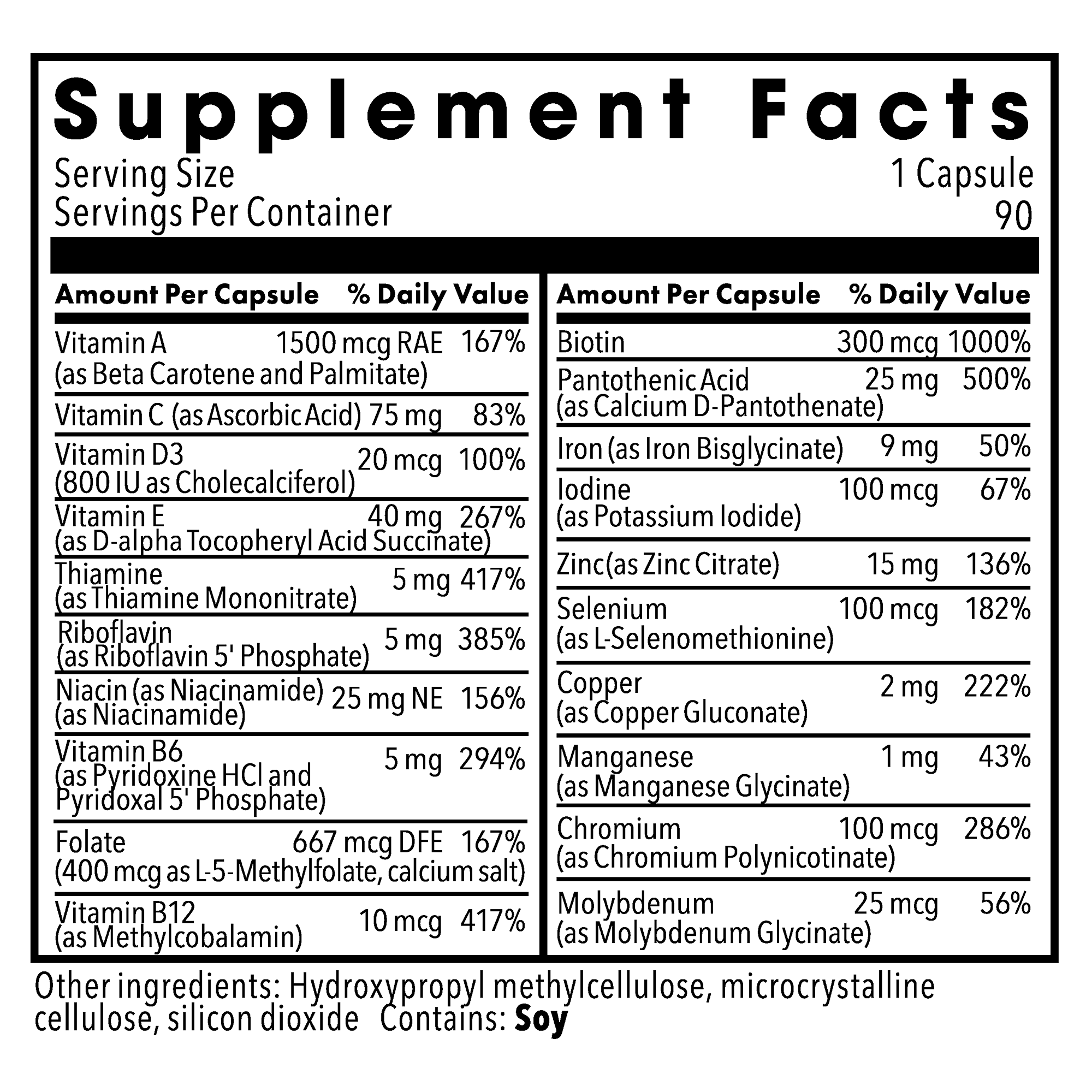 Metabolic Maintenance® - Little One™