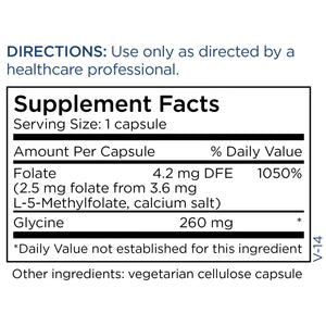 Metabolic Maintenance® - L-Methylfolate 2.5 mg