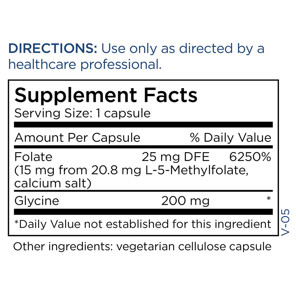 Metabolic Maintenance® - L-Methylfolate 15 mg