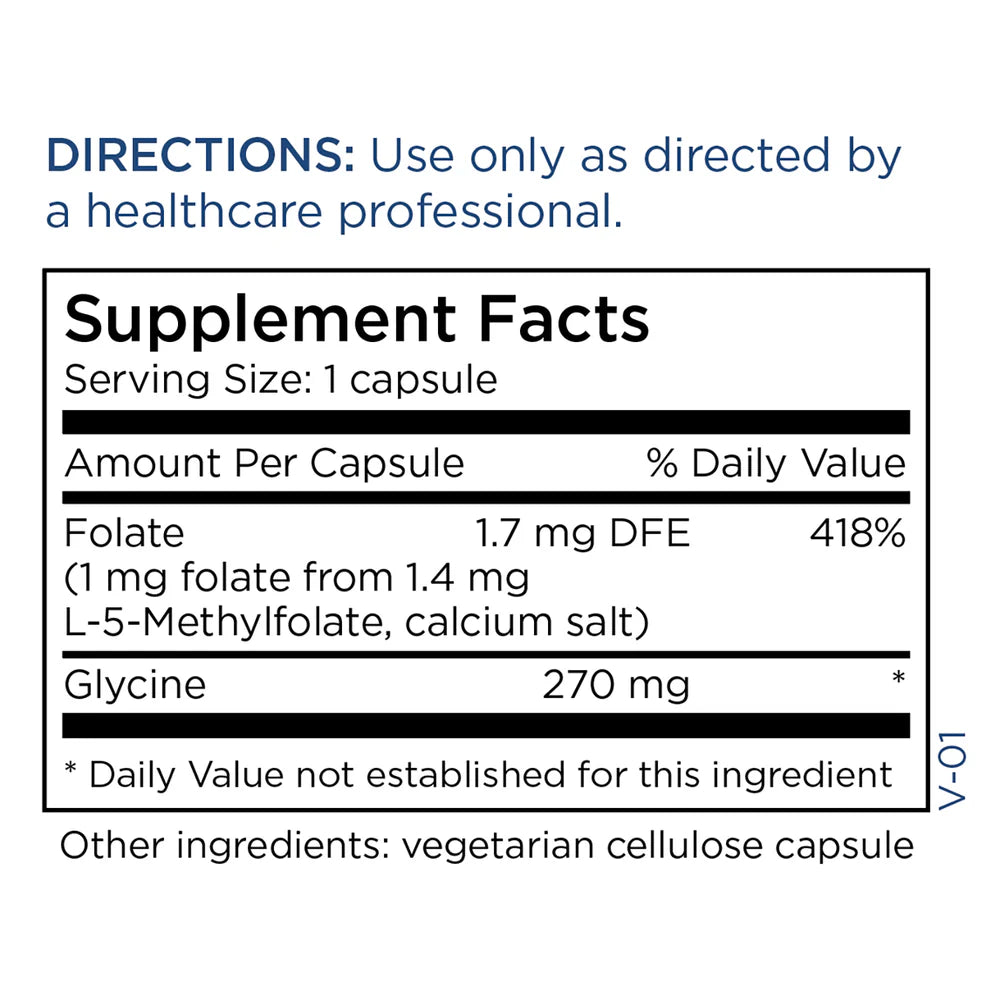 MethylPro® - L-Methylfolate 1 mg