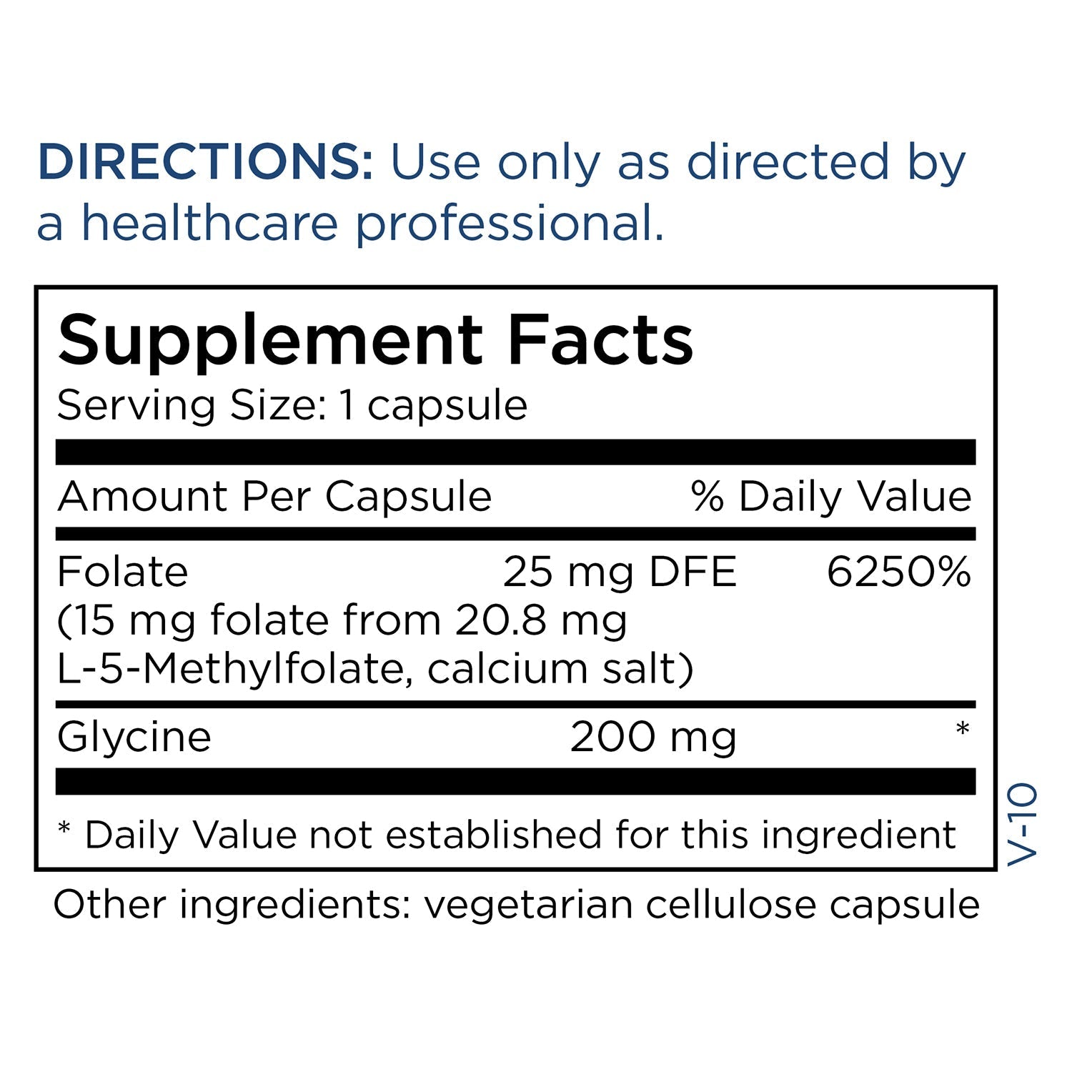 MethylPro® - L-Methylfolate 15 mg