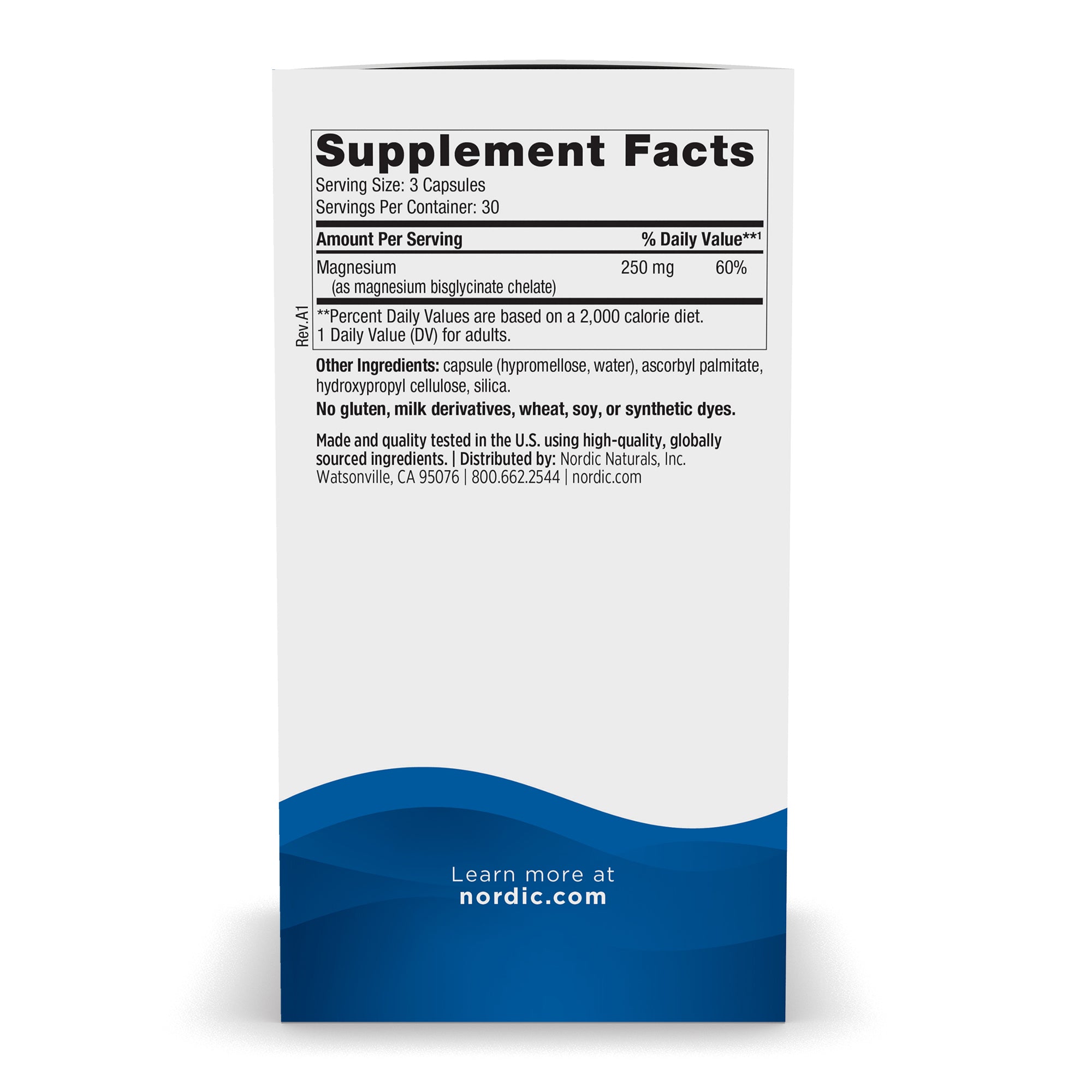 NORDIC NATURALS Magnesium Glycinate