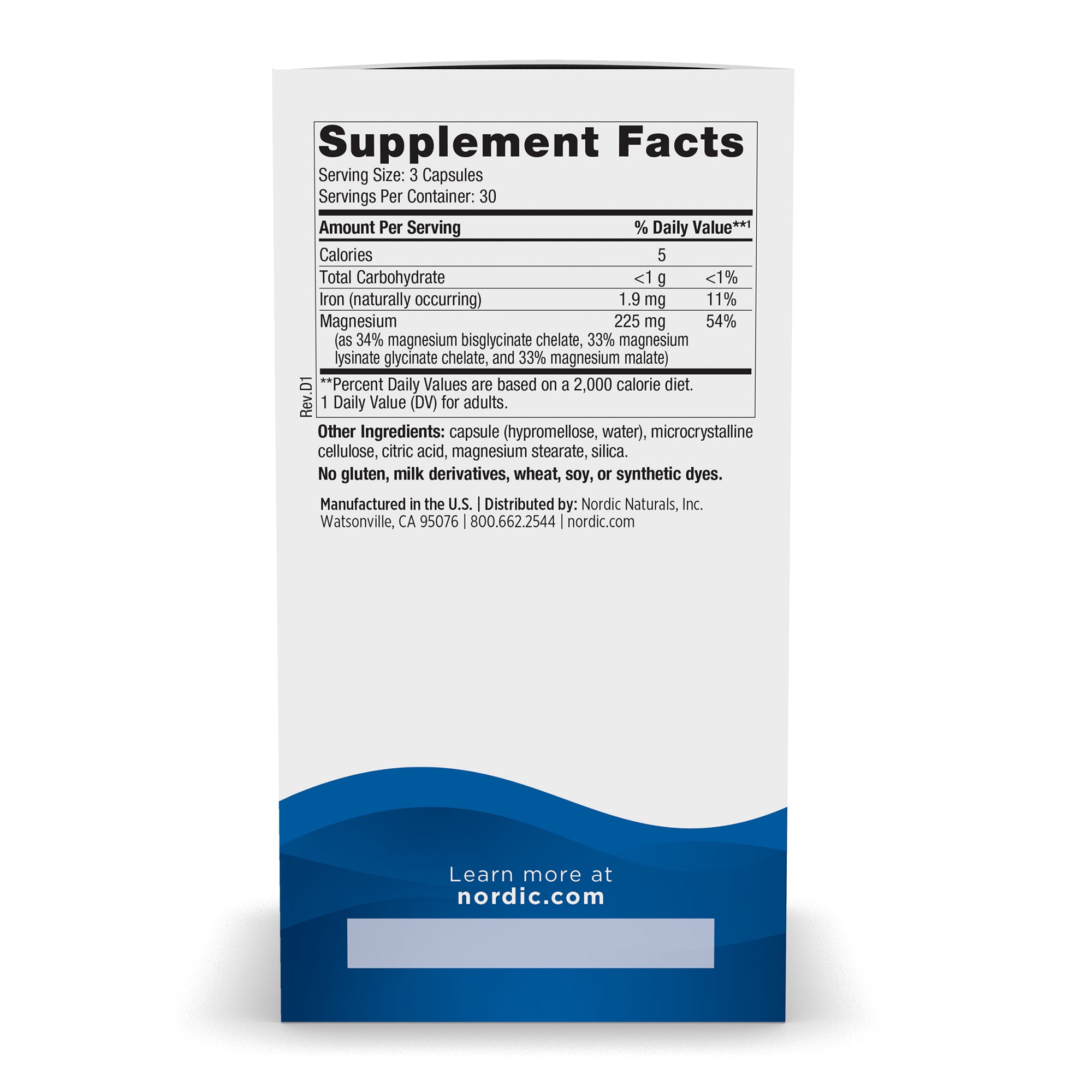 NORDIC NATURALS Magnesium Complex