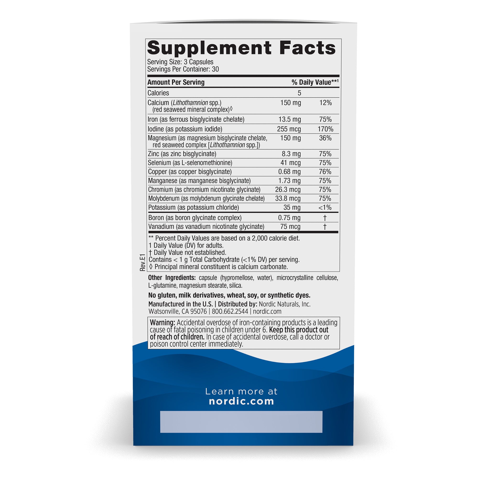 NORDIC NATURALS Multi Minerals