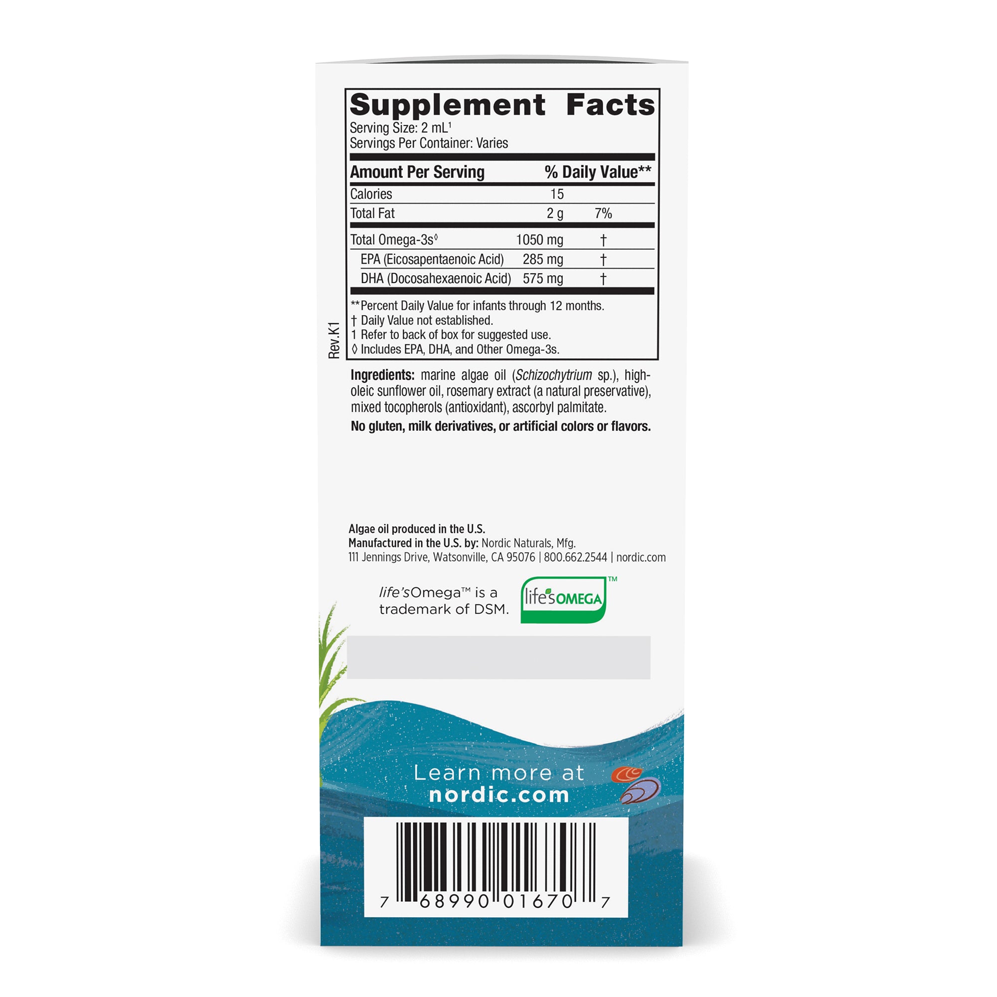 Baby's DHA Vegetarian