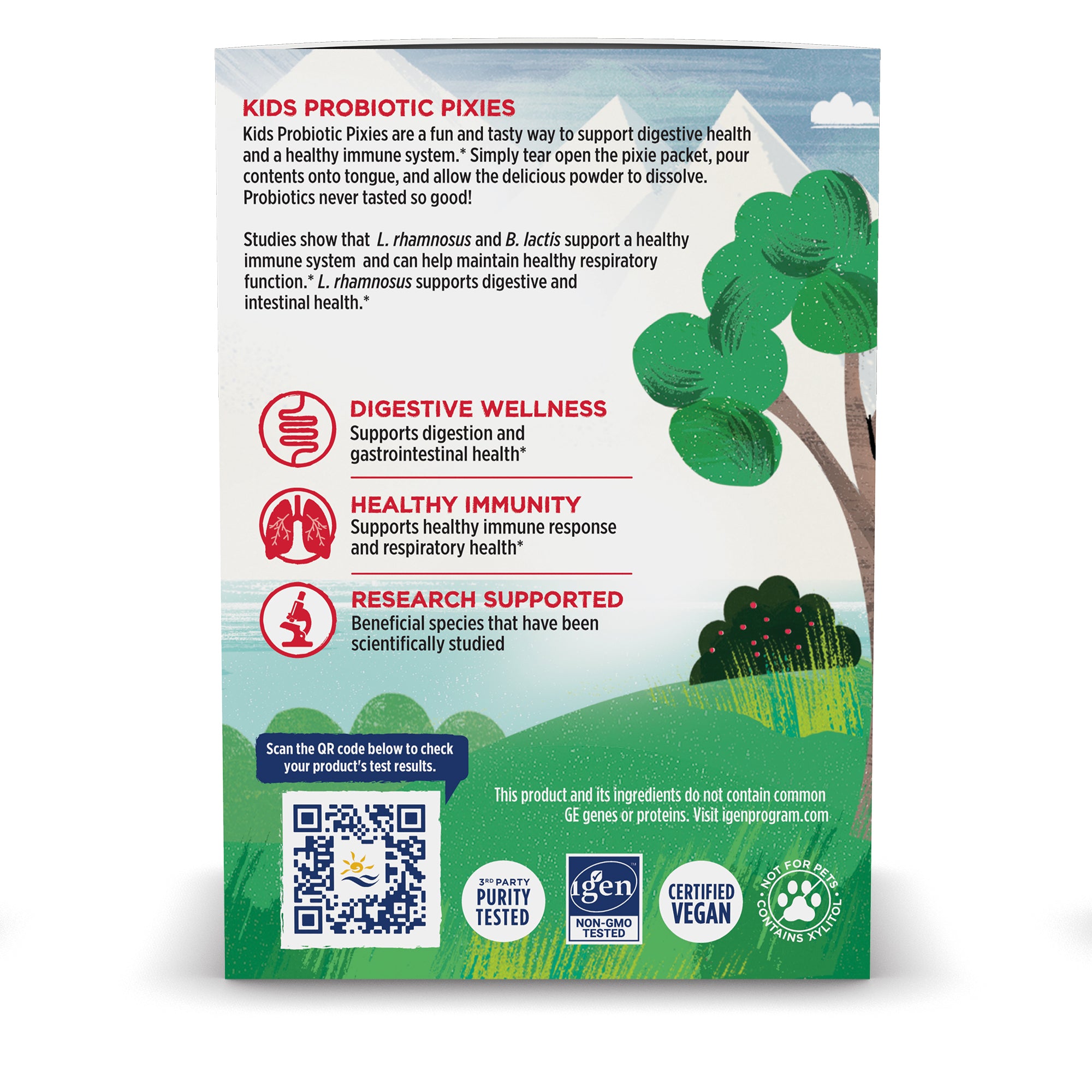 Kids Probiotic Qiuck Melt Powder