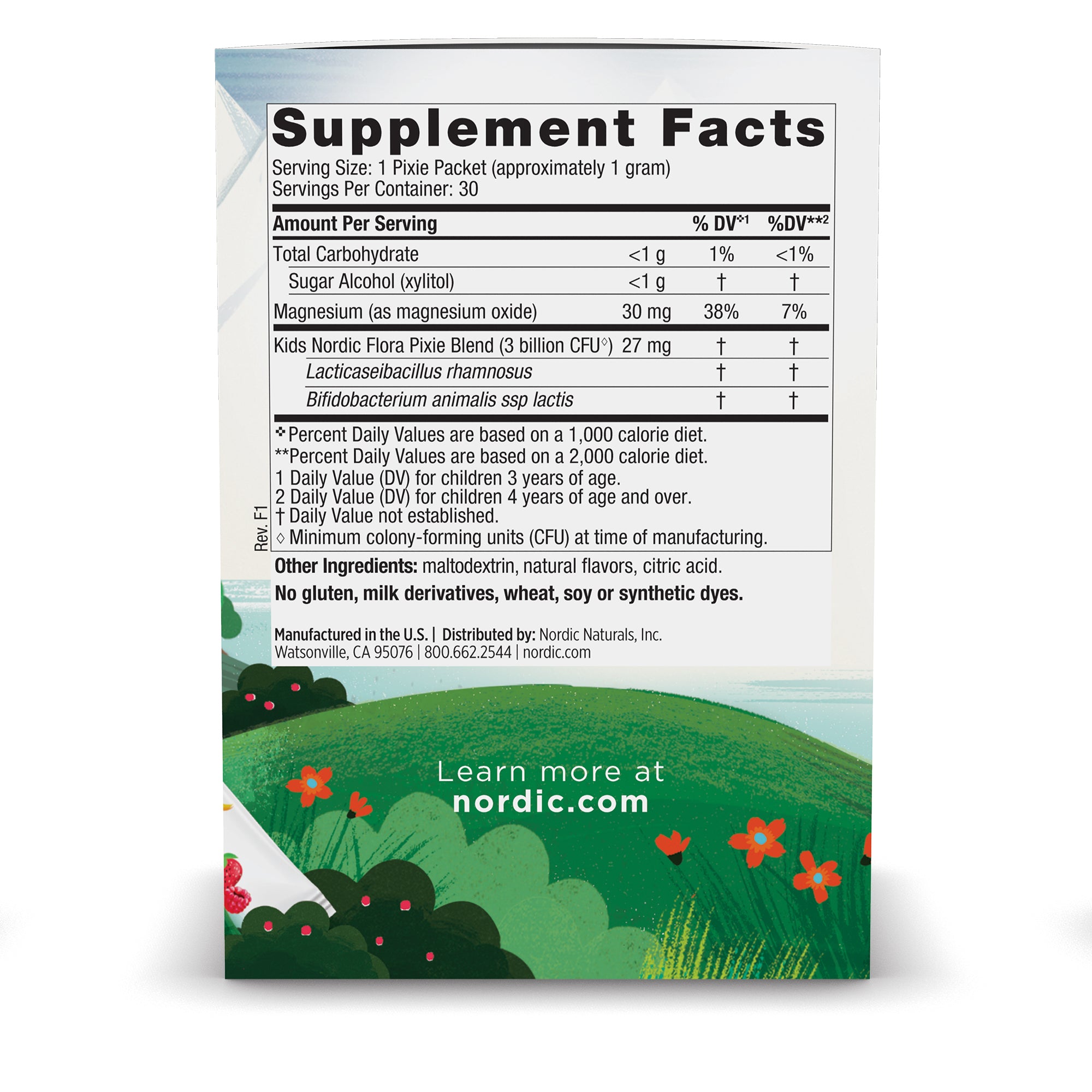 Kids Probiotic Qiuck Melt Powder