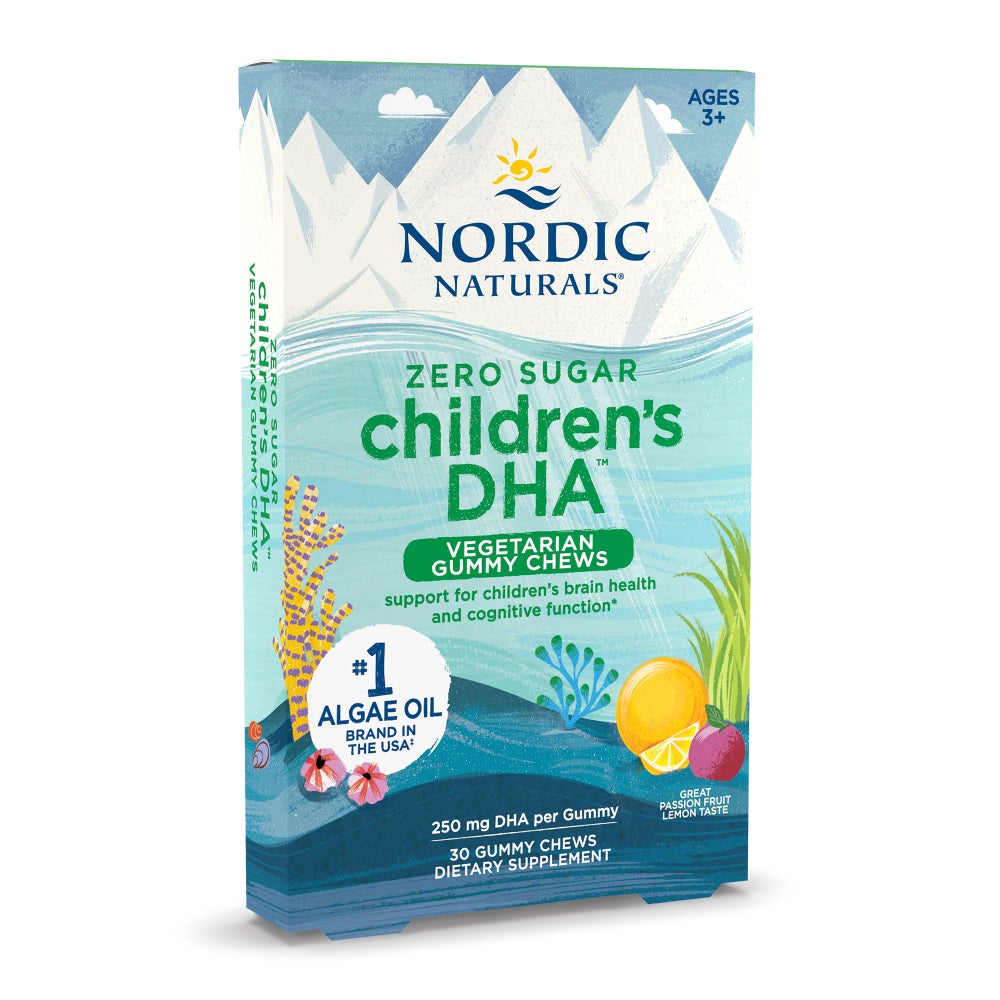 NORDIC NATURALS Zero Sugar Children's DHA™ Vegetarian Gummy Chews